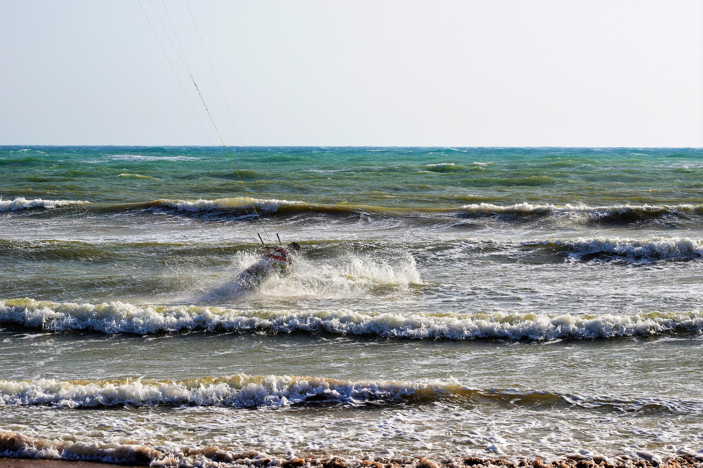 kit surfing a Punta Secca