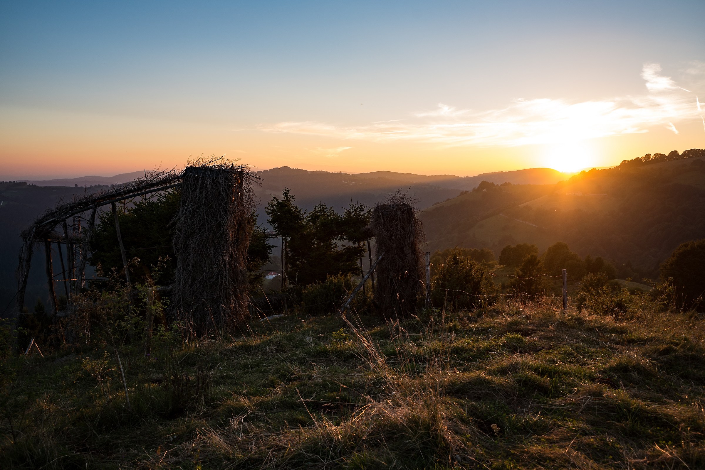 Sunset over Monte Grappa