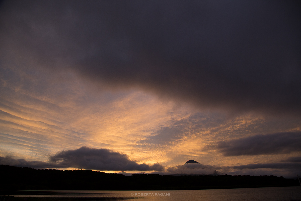 Sunrise at Lake Kuril-Kamchatka