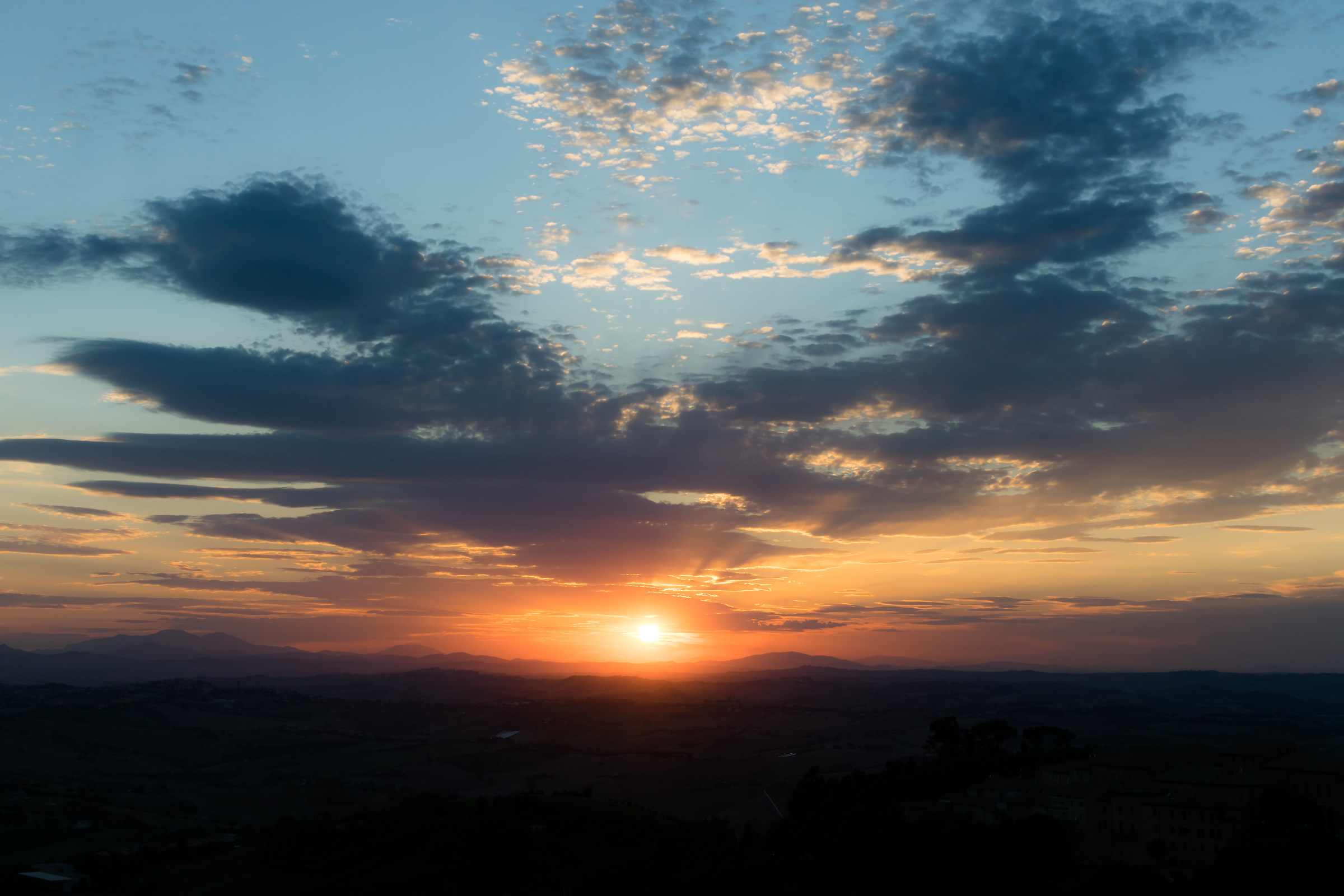 Tramonto dalla Torre