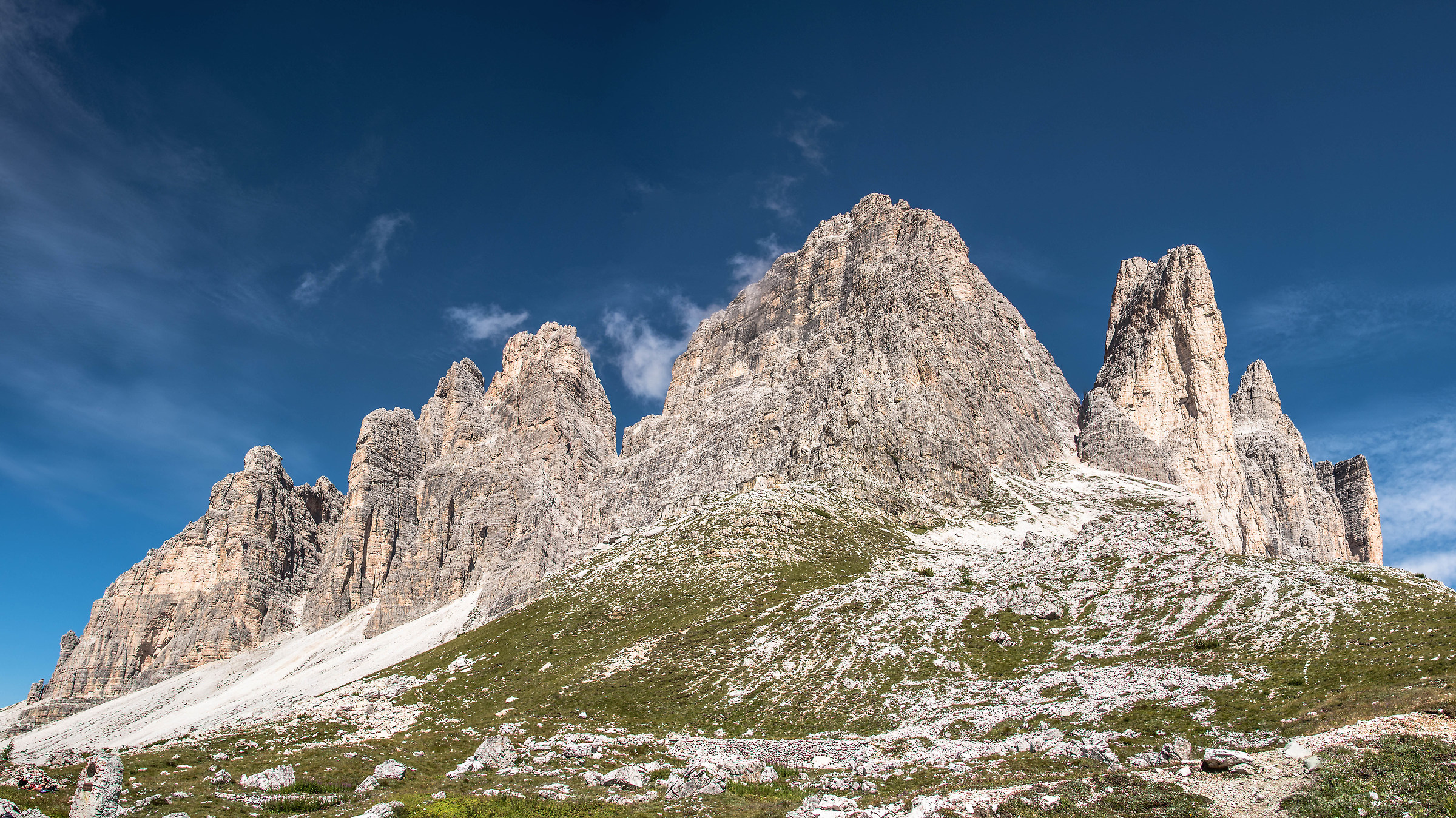 Three peaks of Lavaredo