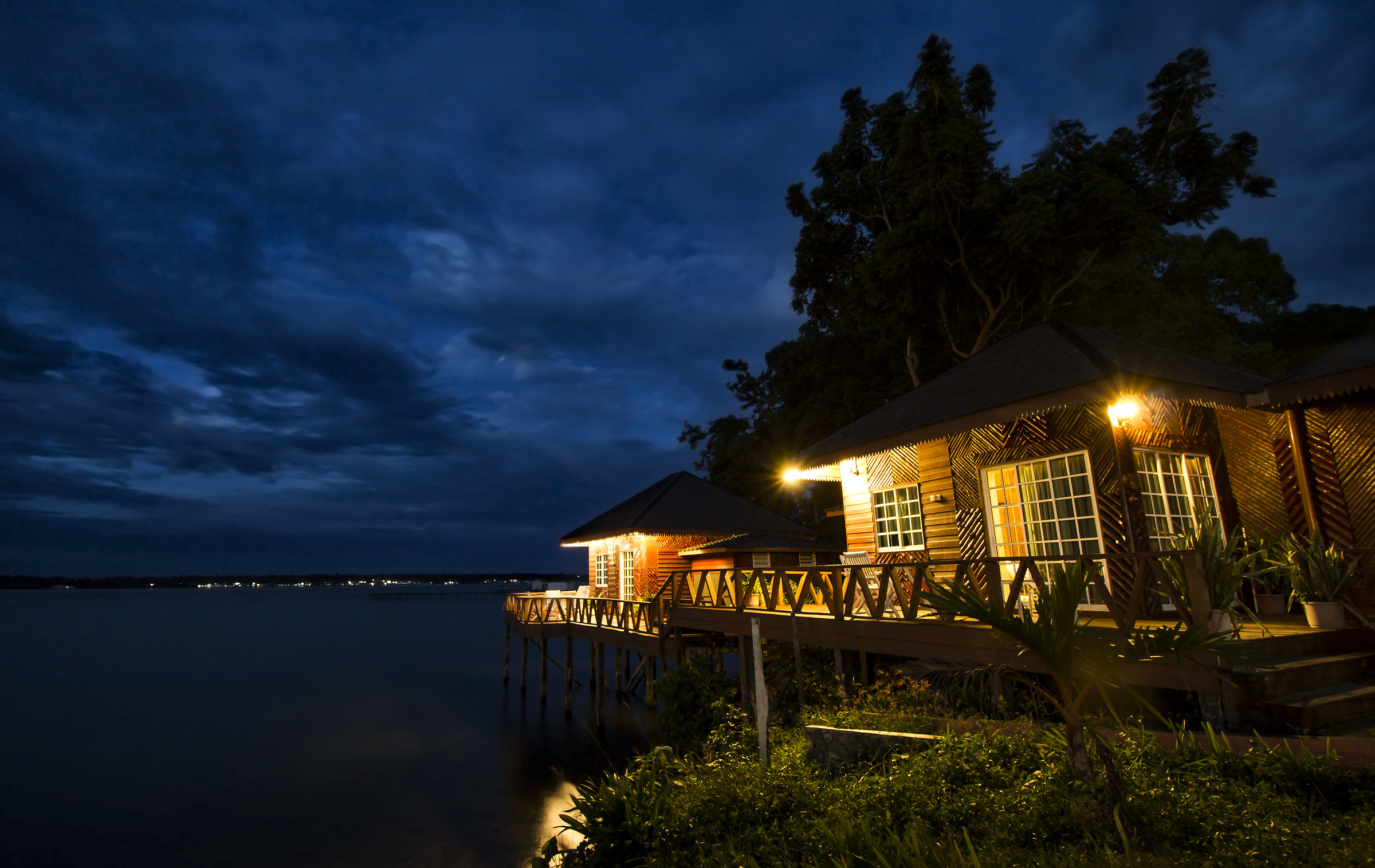 Blue hour in Semporna