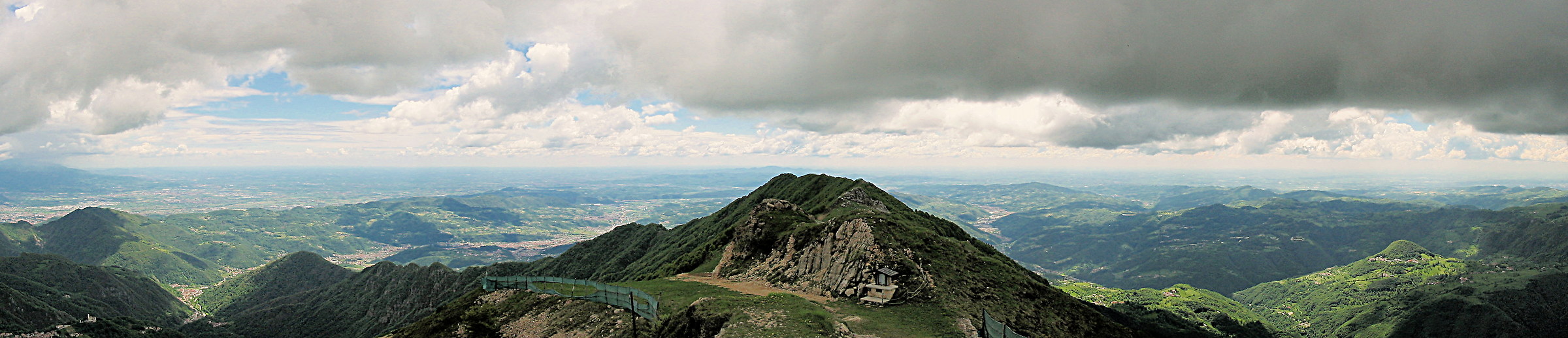 View from Montefalcone, to Vicenza