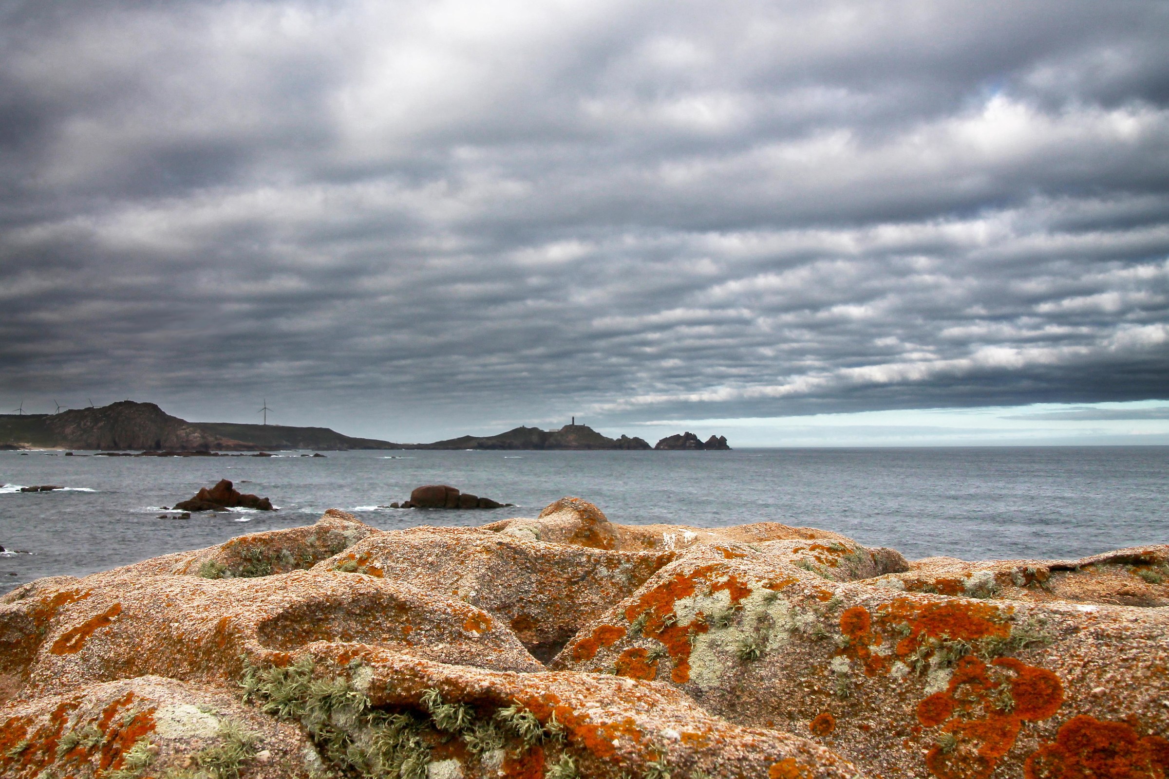 lighthouse on the horizon