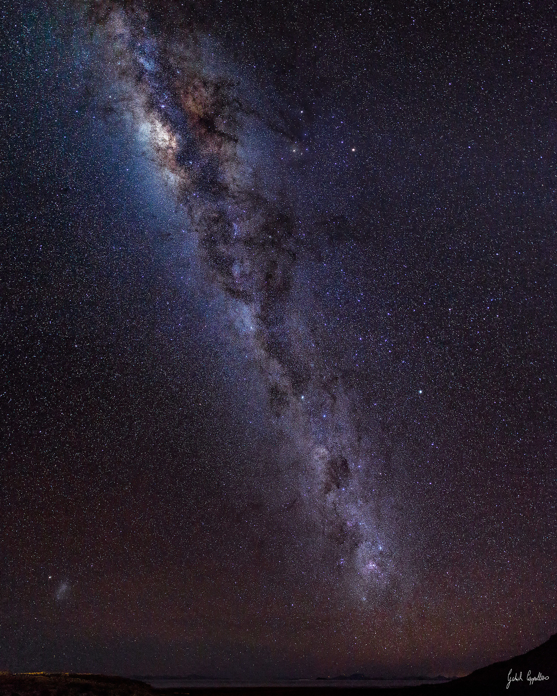 The night on the salar
