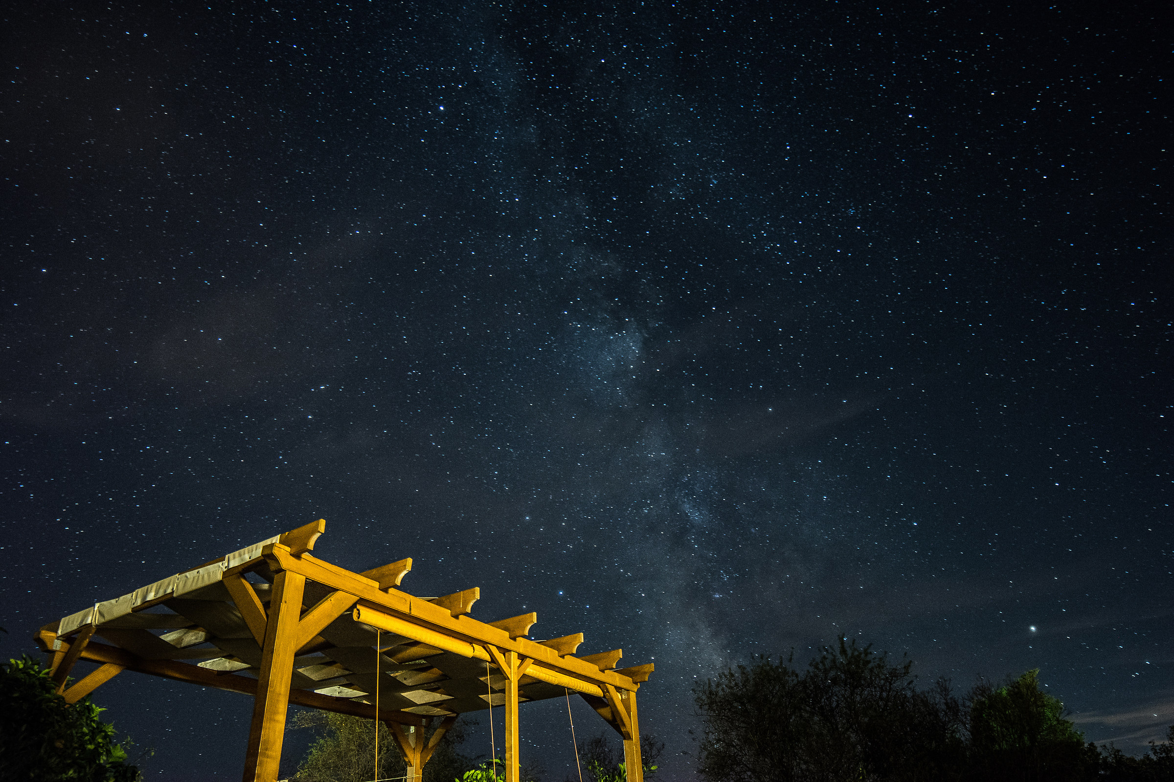 Milky Way on Ugljan, Croatia