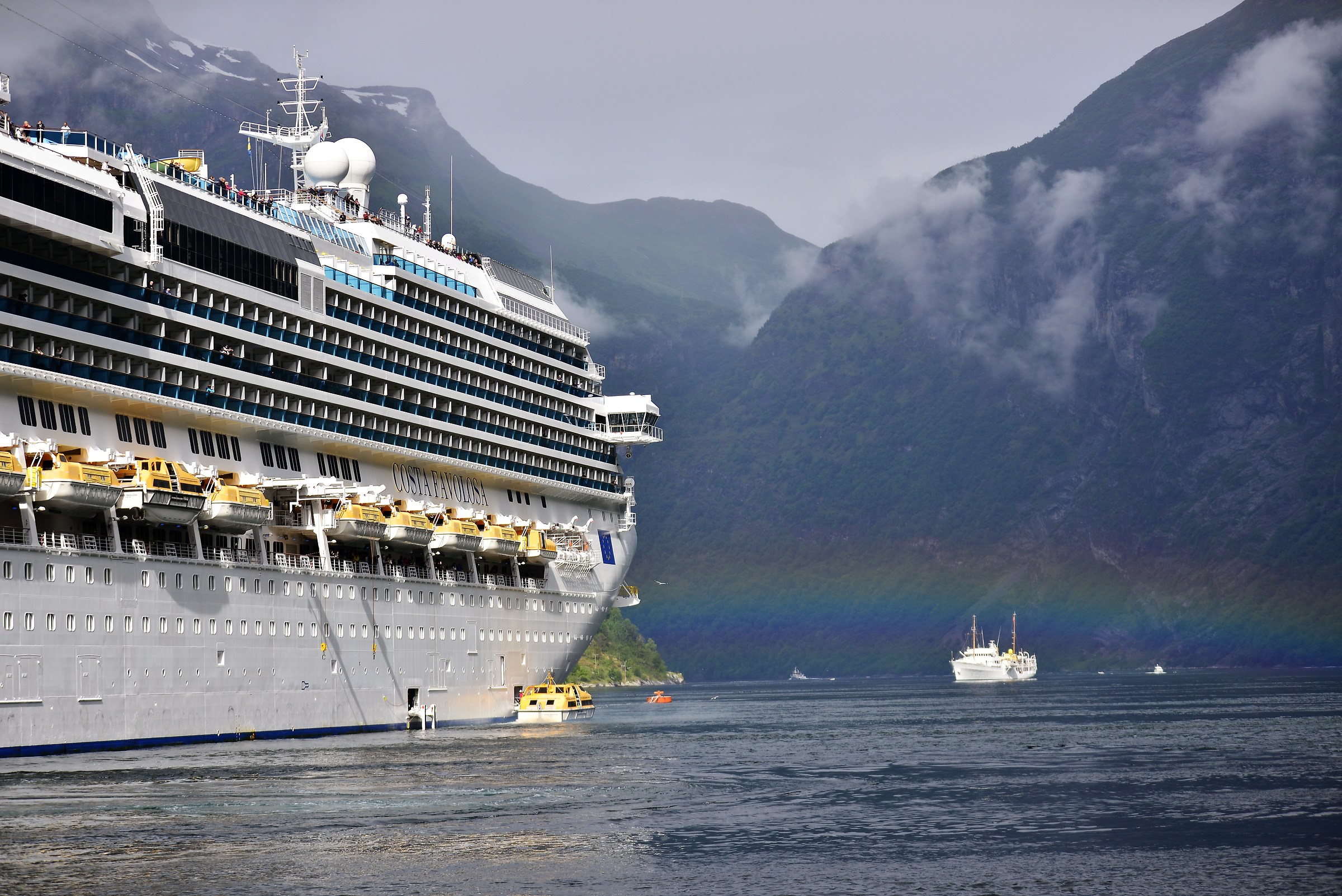 arcobaleno sul geiranger