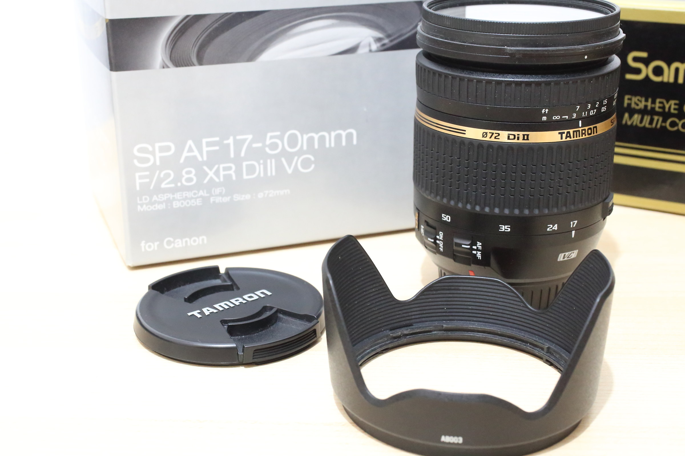 Tamron 17-50 f2.8 VC PZD