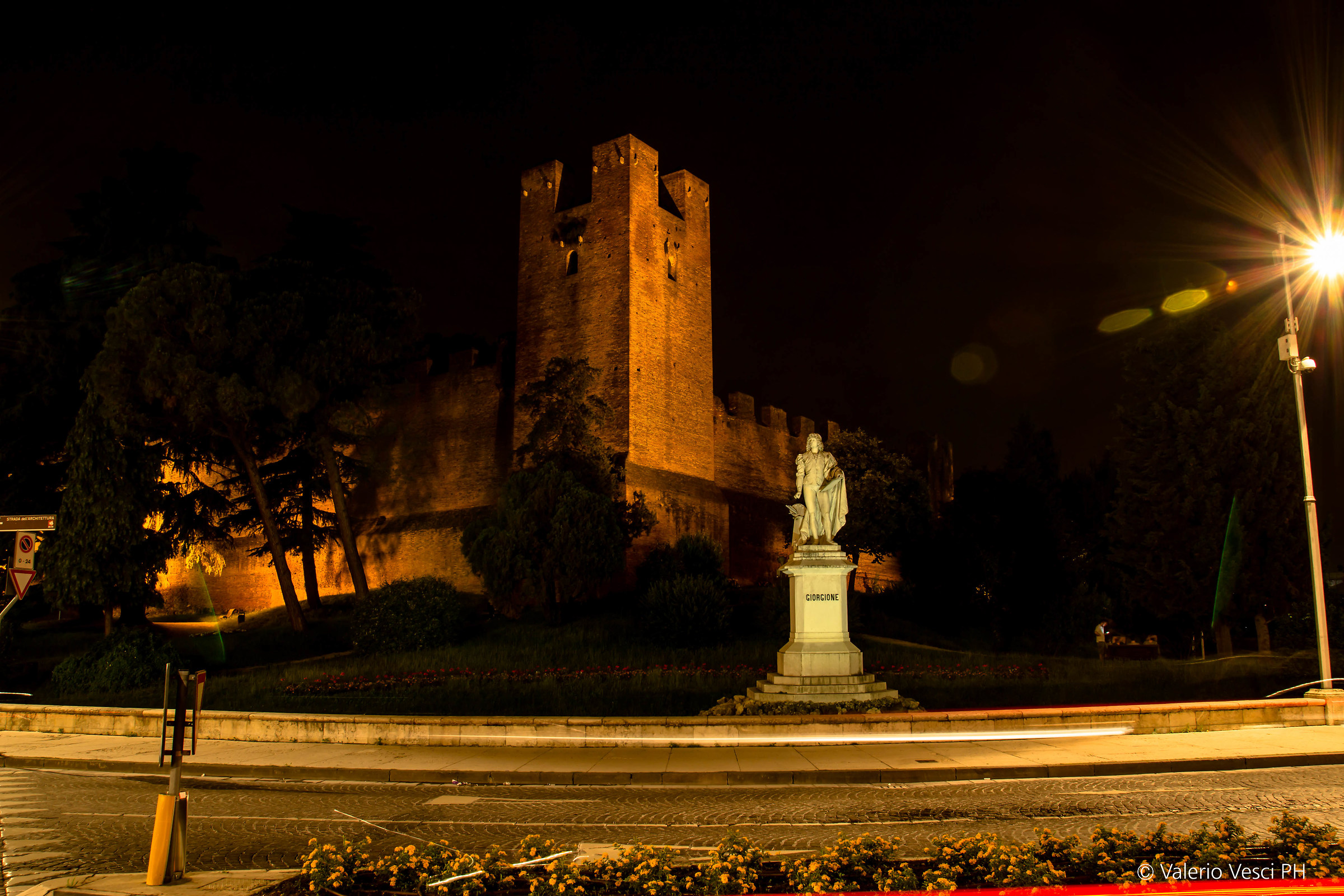 Castelfranco Veneto by night