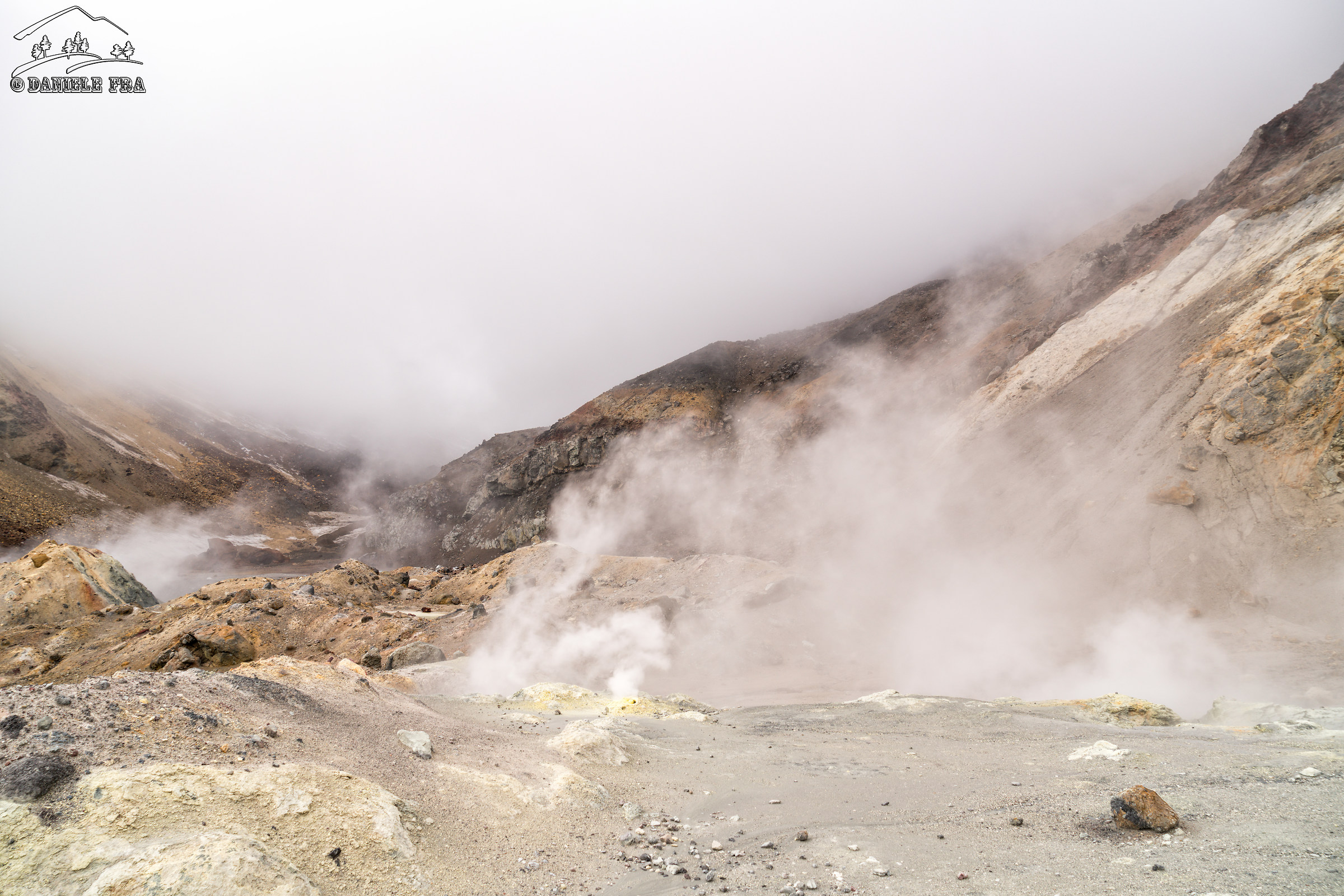 Mutnovsky inside the crater