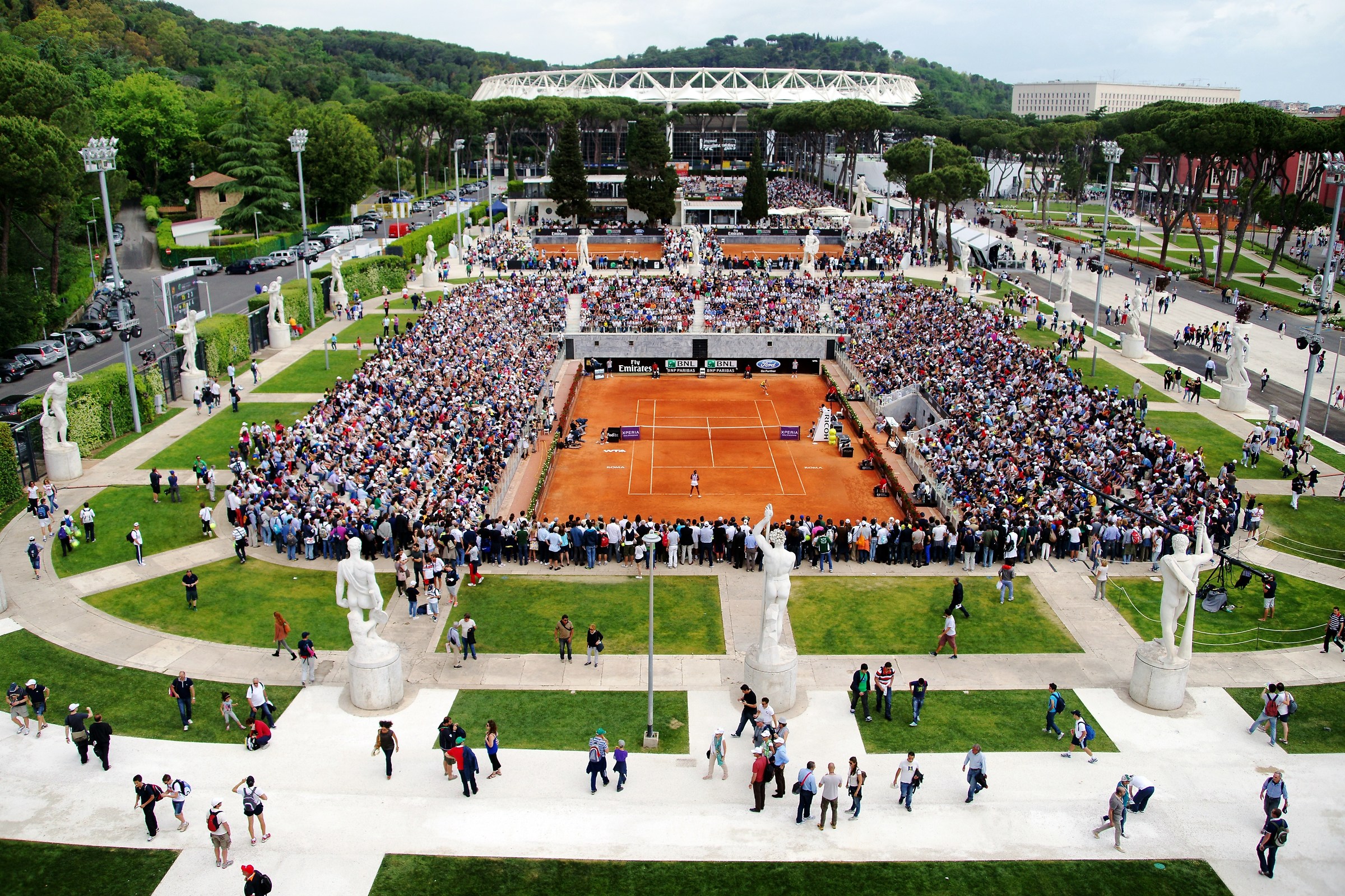 internazionali al Foro Olimpico