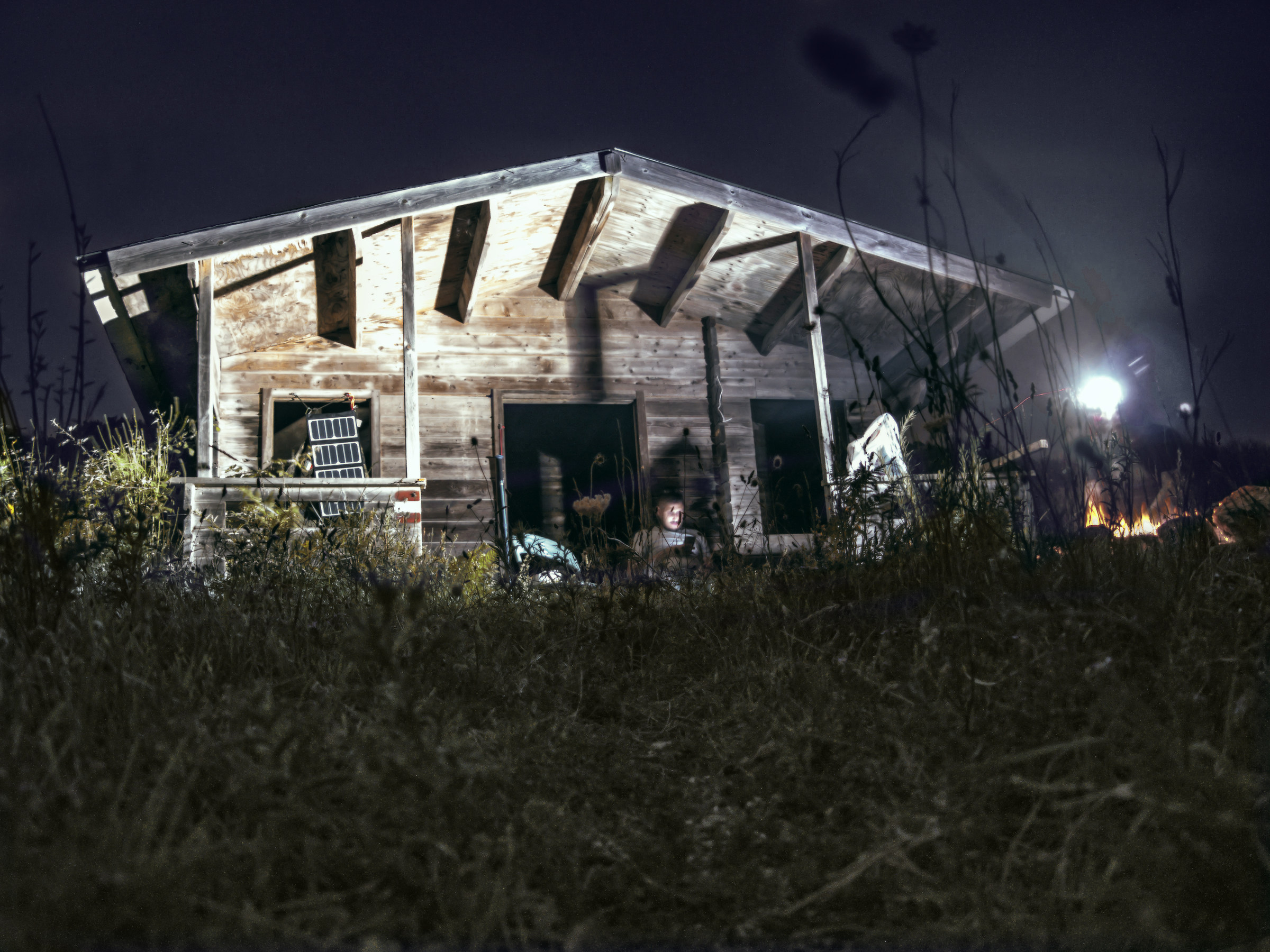 Night at the shelter of Mount Tifata