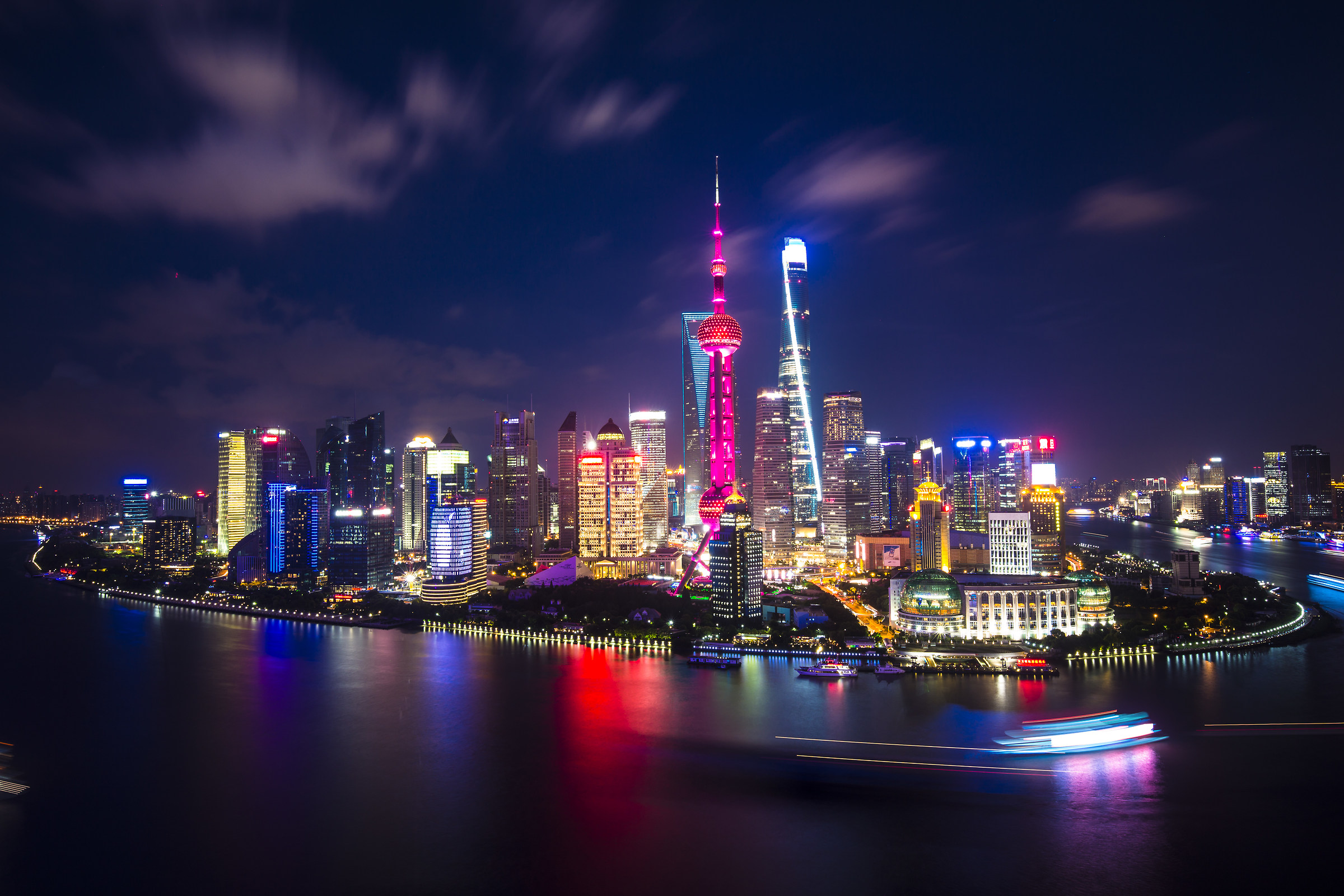 Bund Shanghai by night rev. 2