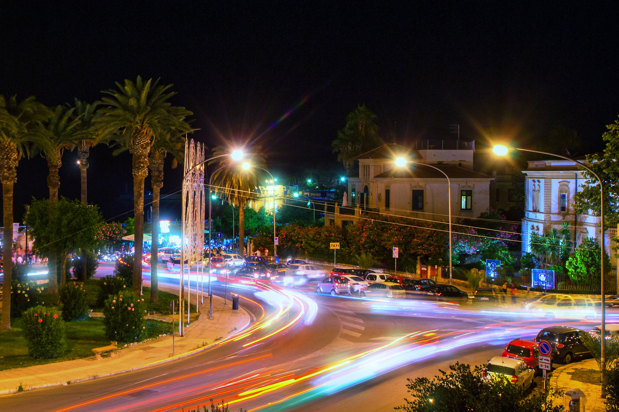 Light Painting Mondello (Pa)