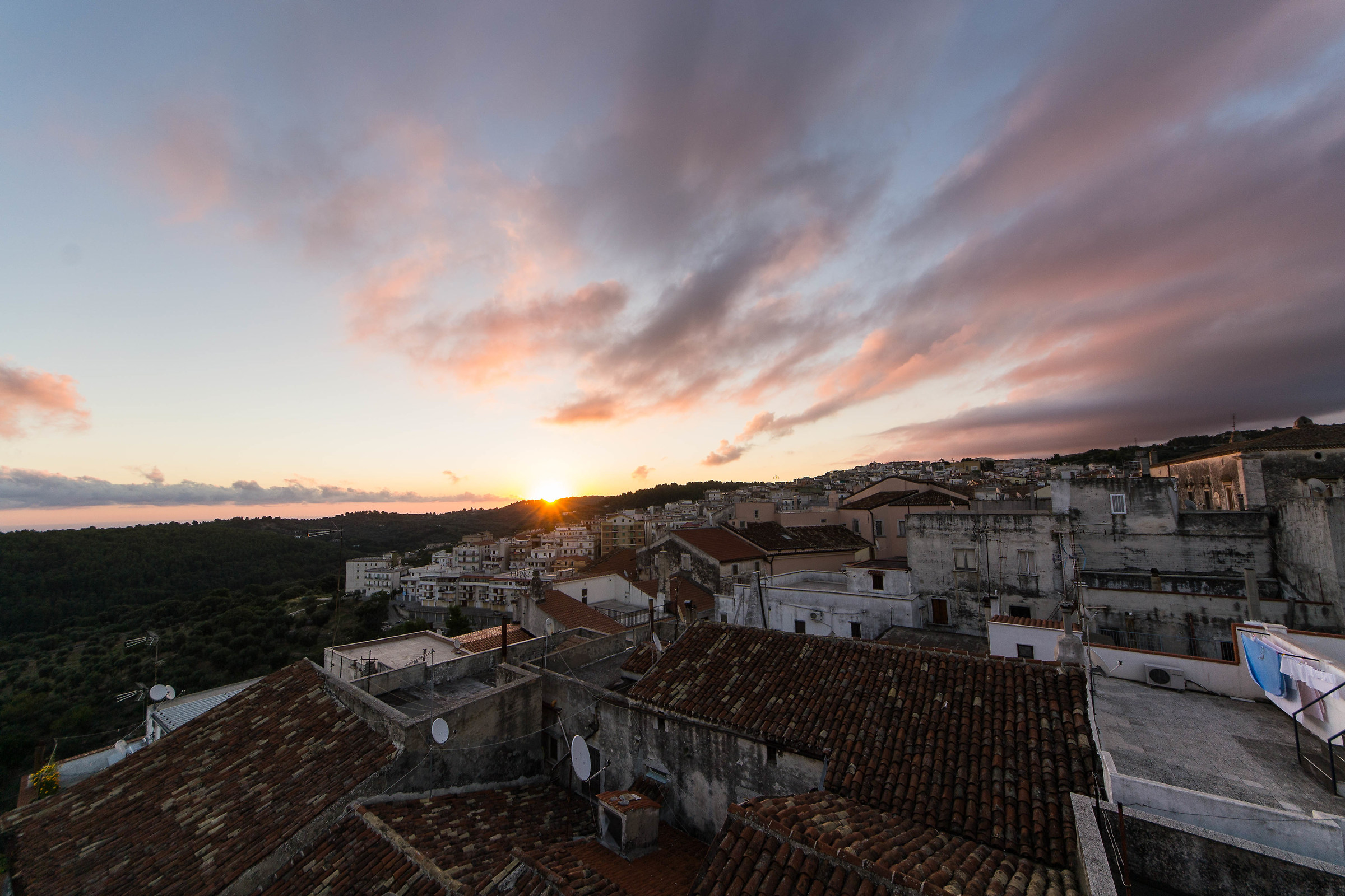Ischitella on sunrise
