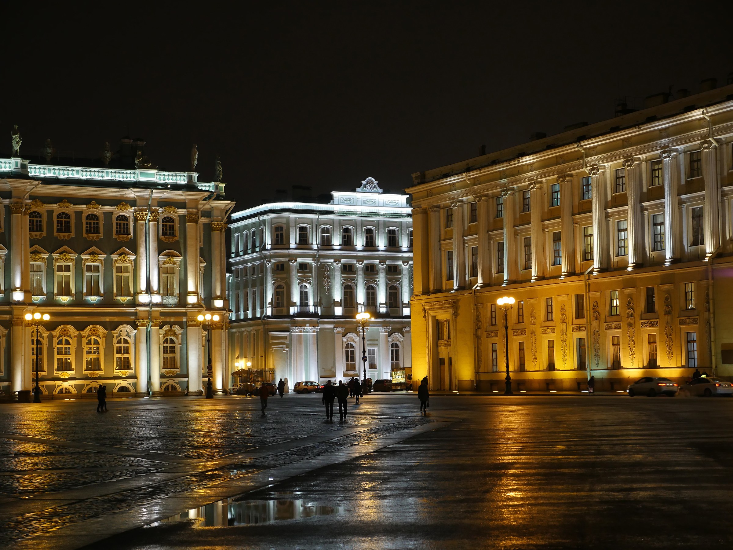 St. Petersburg's Palace Square, detail