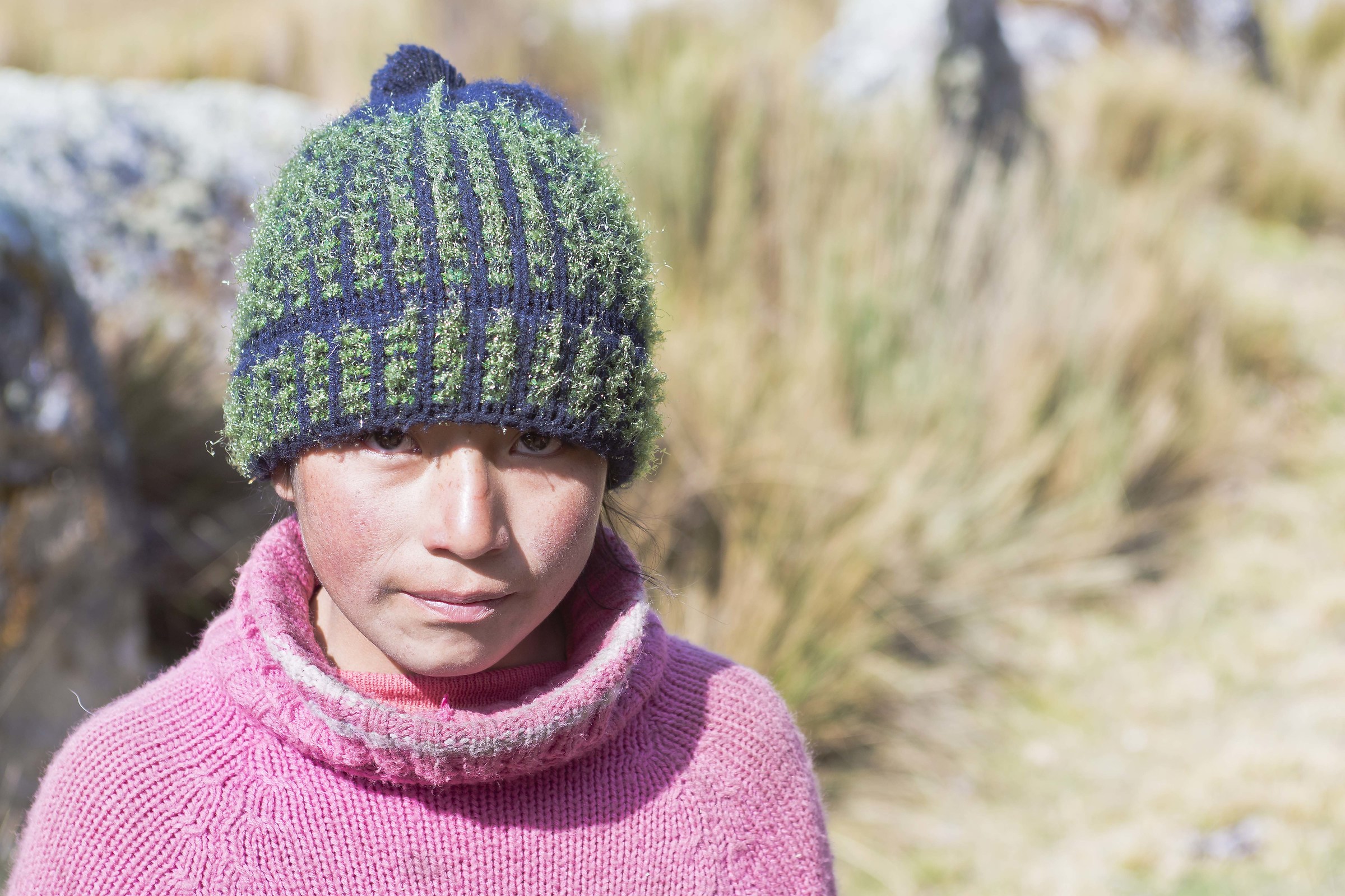 Piccolo campesinos a 4500 mt.