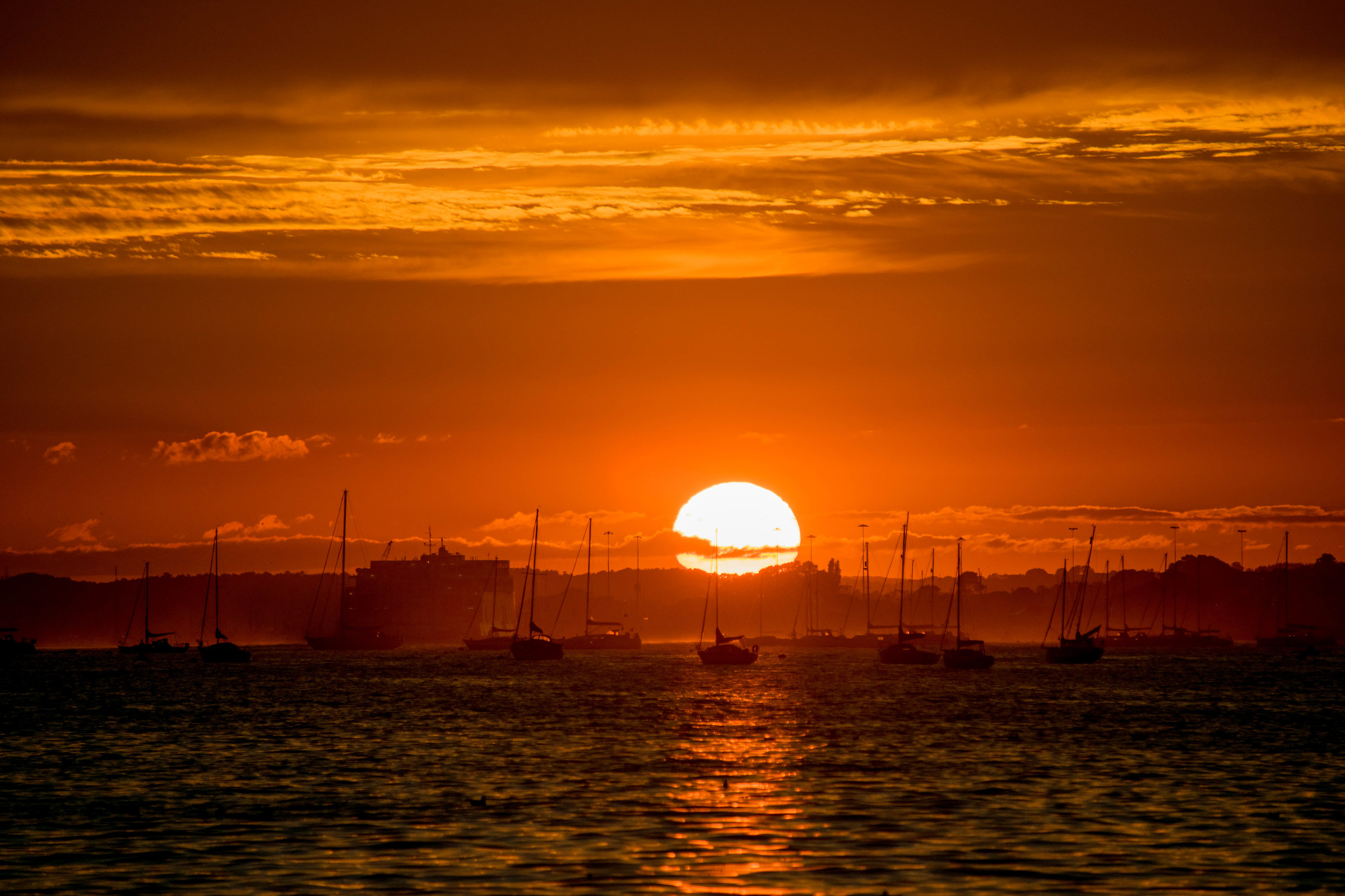 Sky Fiamme Beyond The Yachts