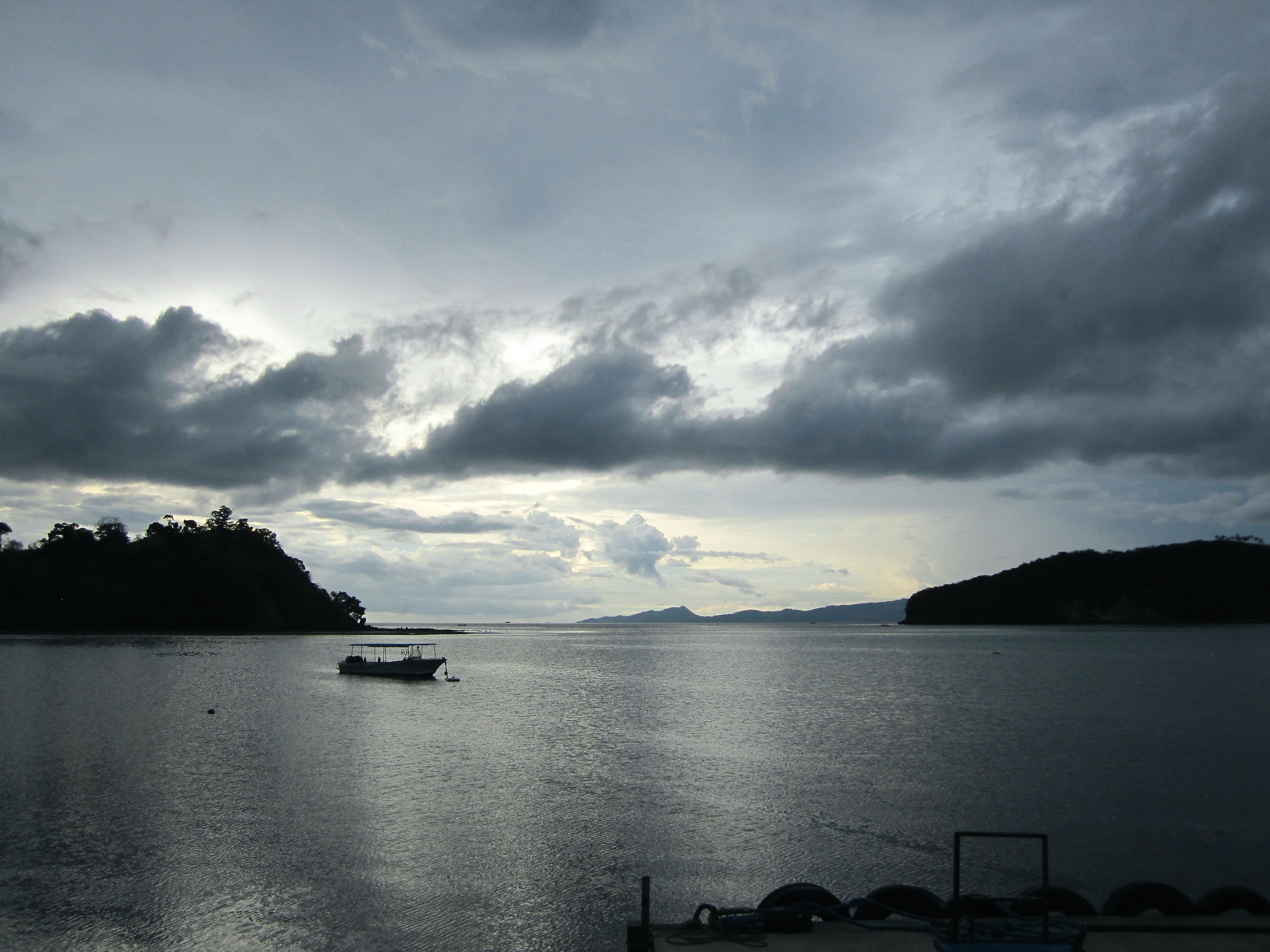 last light of the day