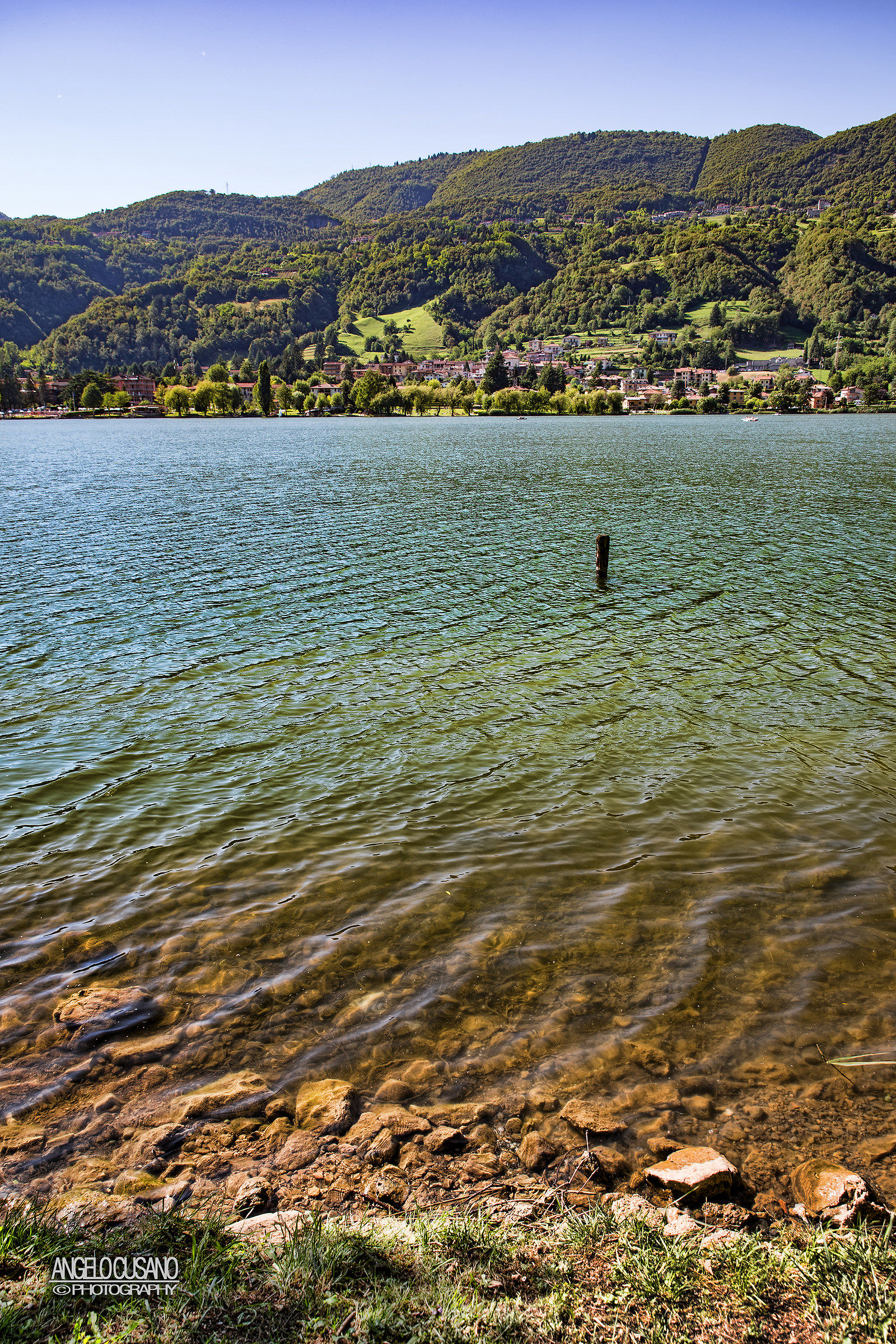 una porzione del Lago di Endine (bg)