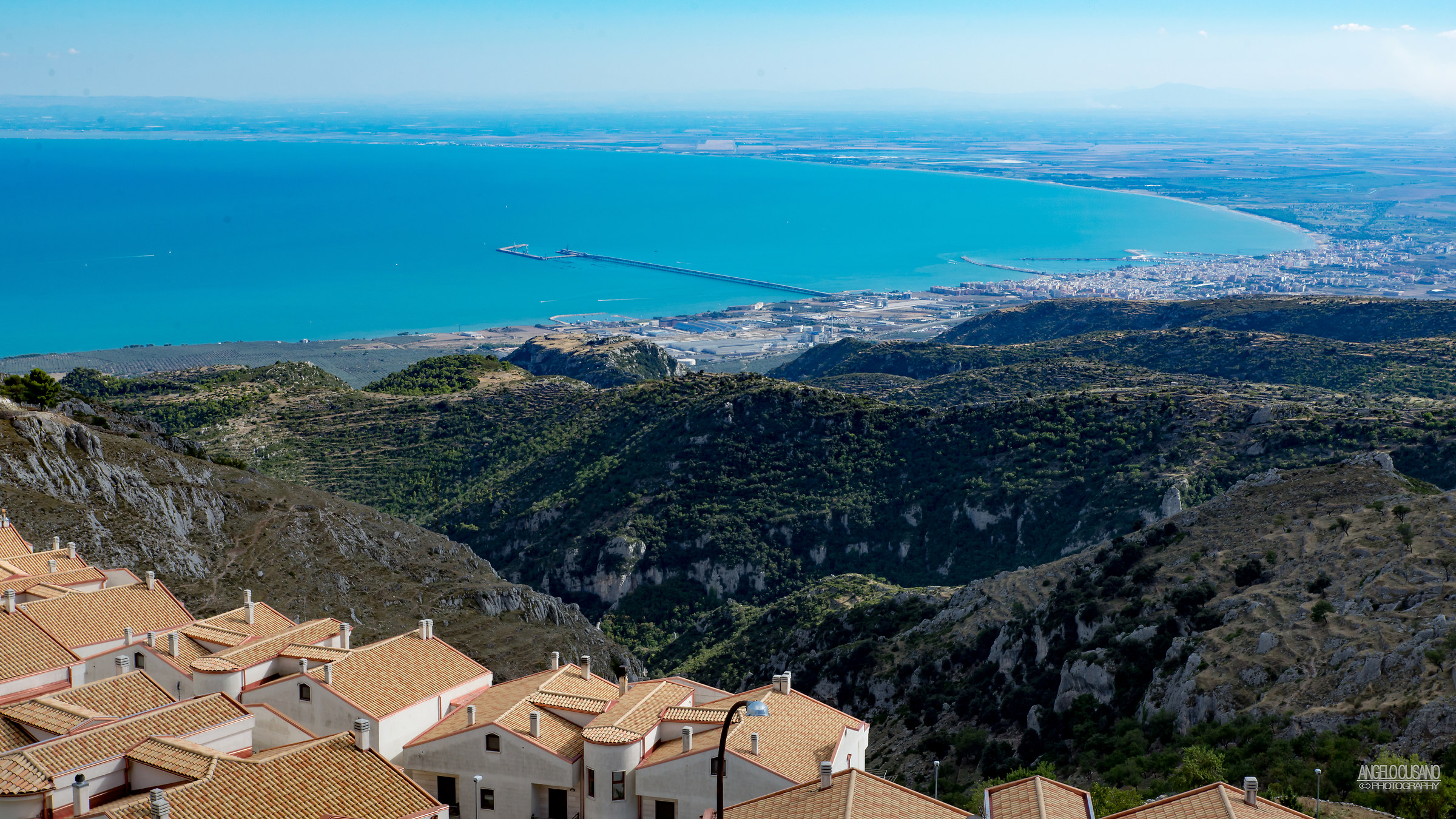 Gargano - veduta da Monte Sant'Angelo