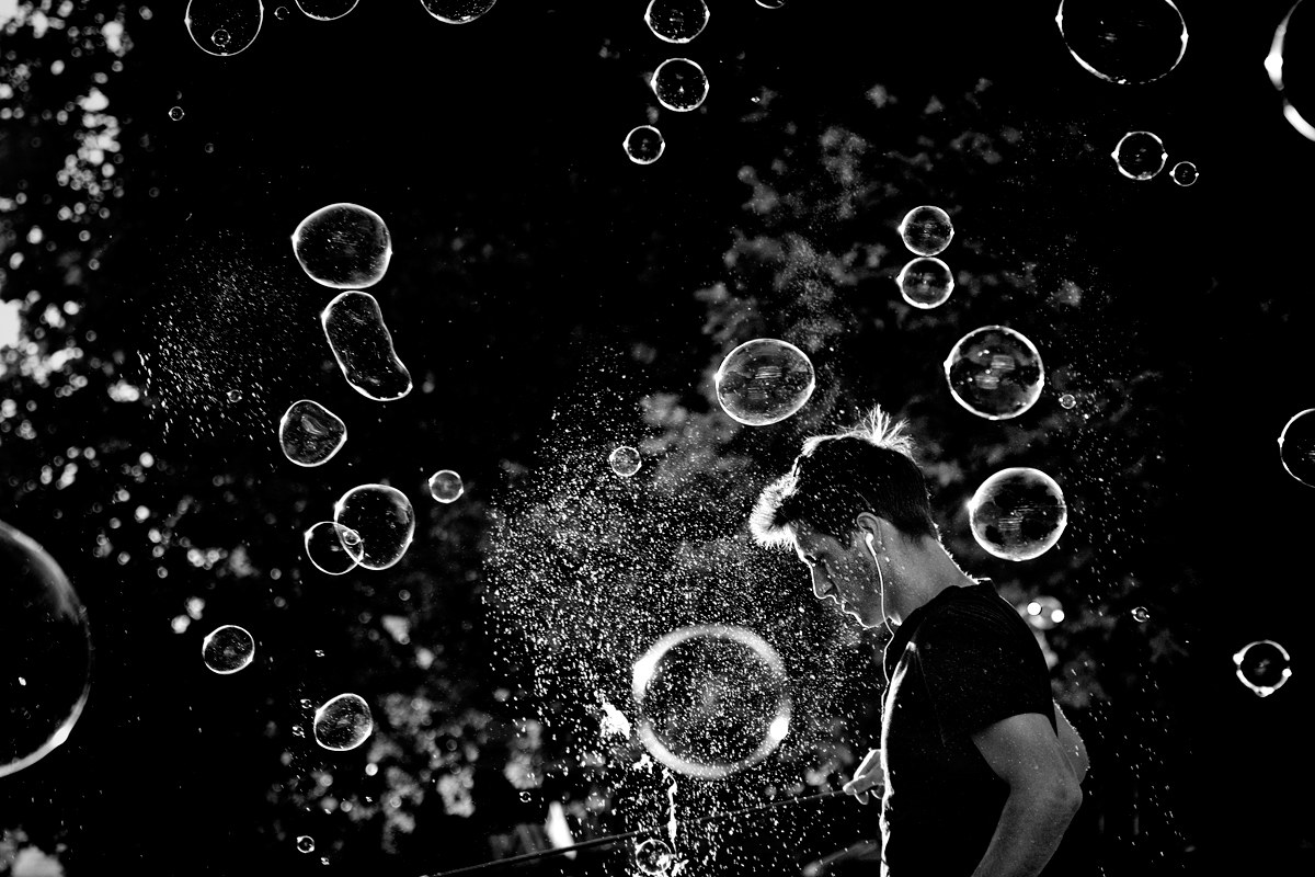The Boy In The Bubble. Berlin