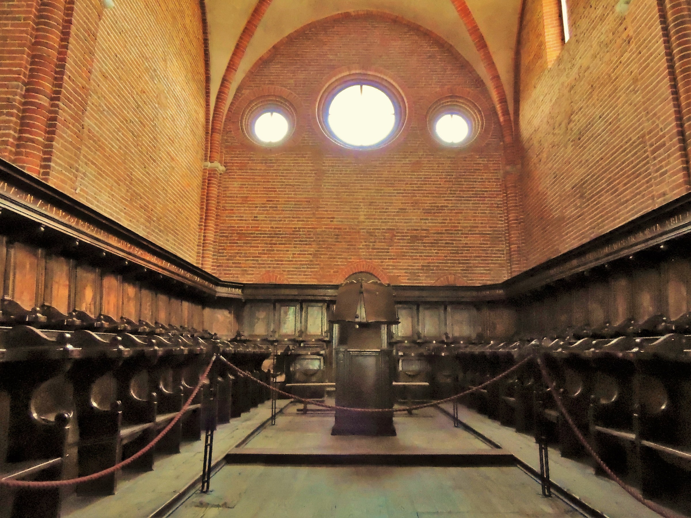 Abbazia Morimondo il coro