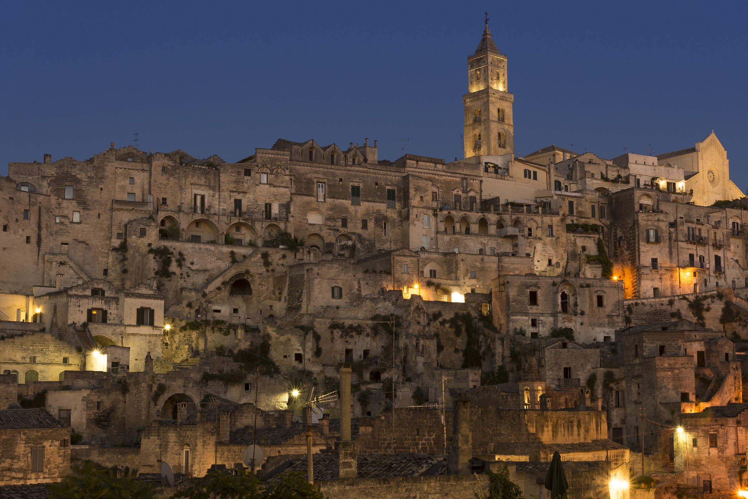 Matera by night