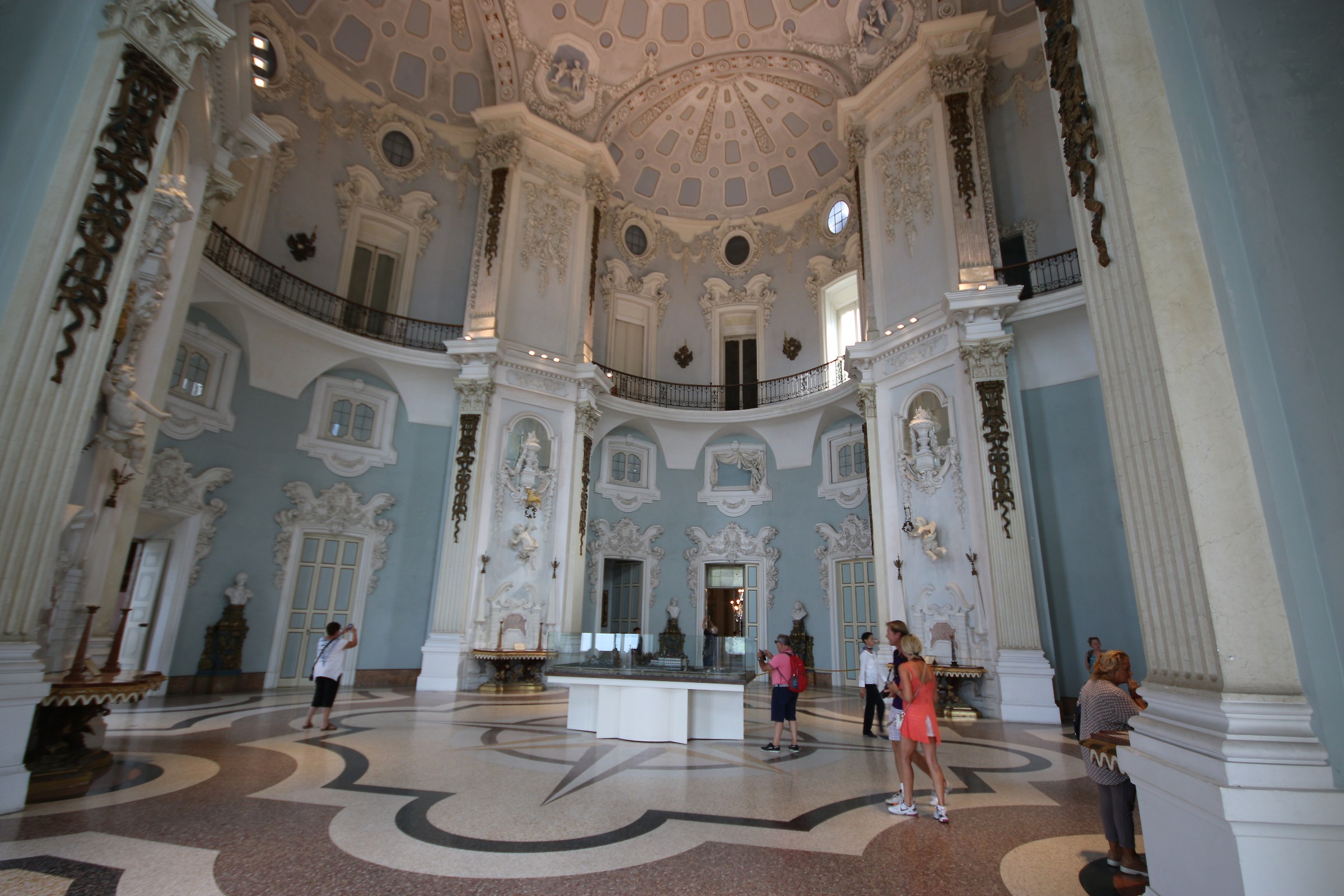 Living room in villa