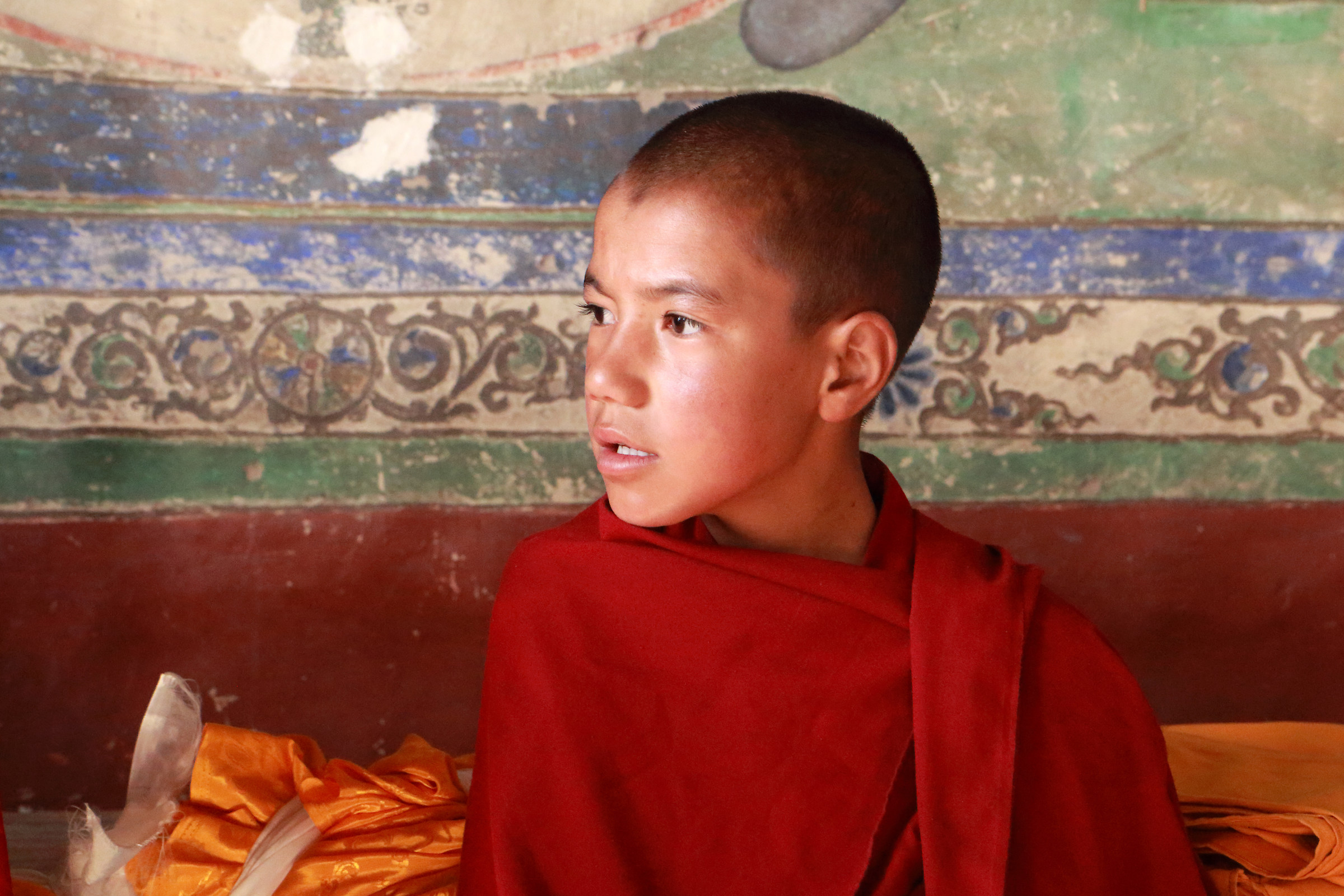 young Buddhist monaco