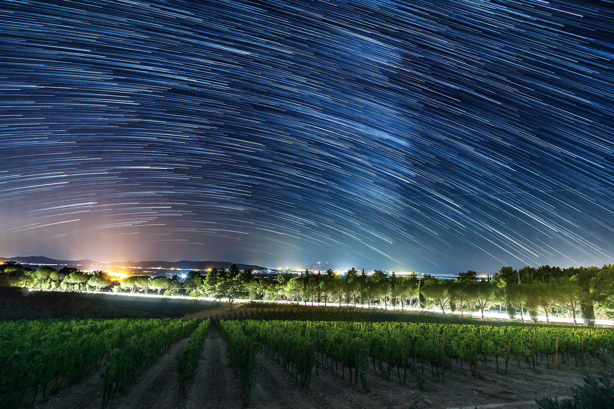 Startrail Magliano in Toscana