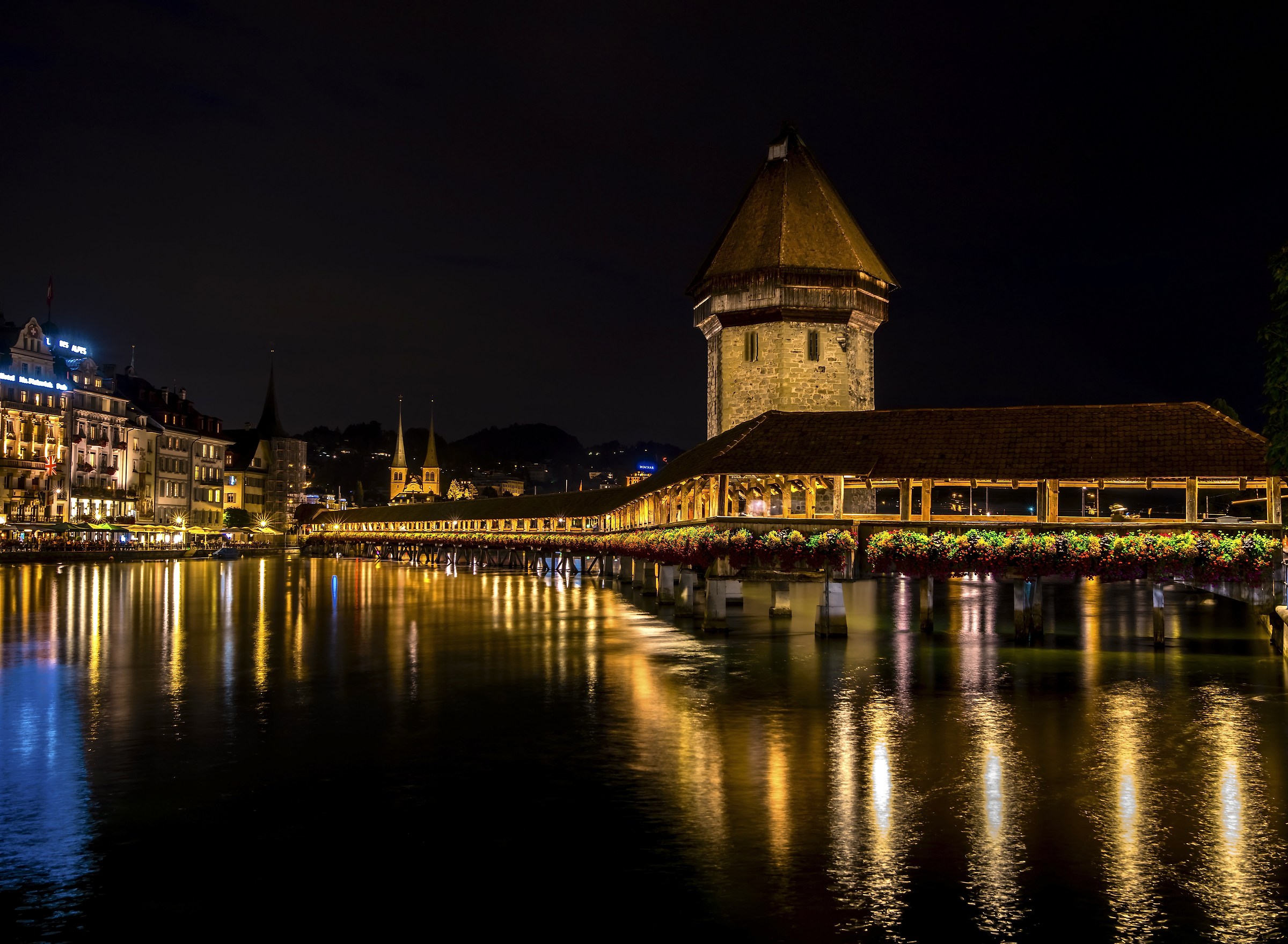 Lucerne Chapel -The "Chapel Bridge"