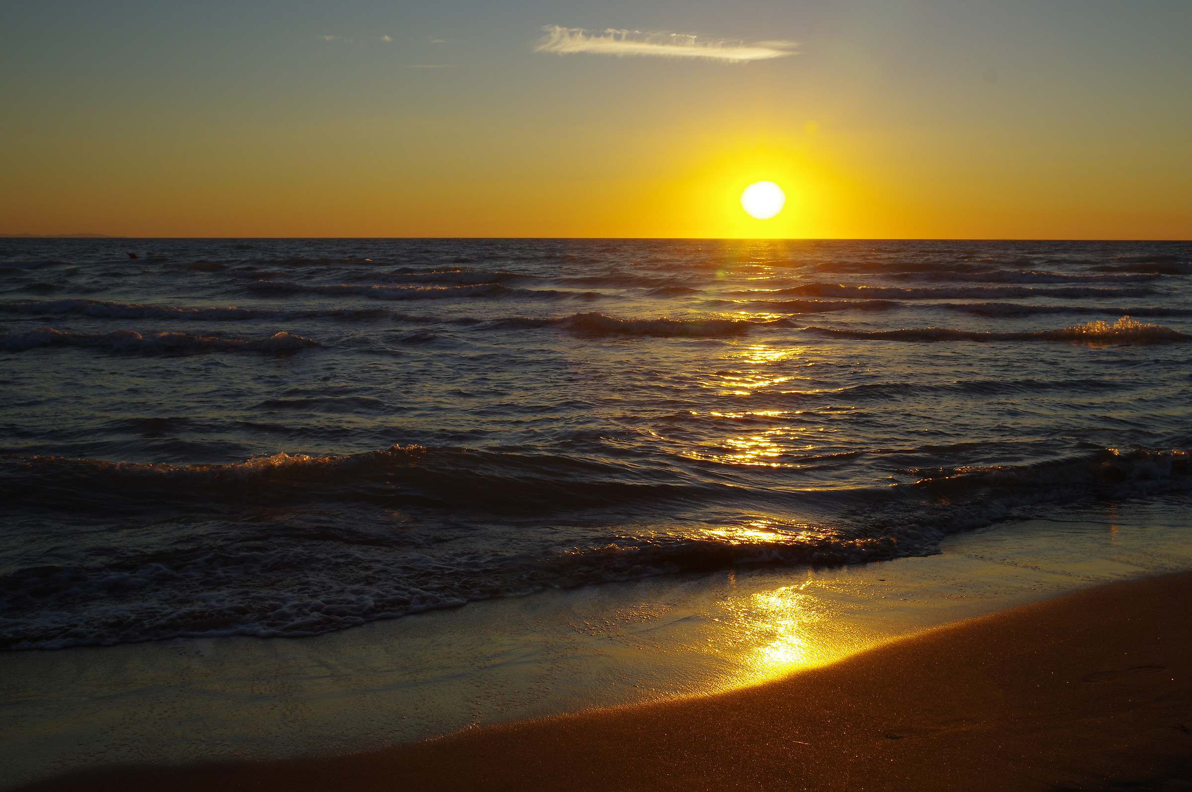 Sunset at Villa Emilia