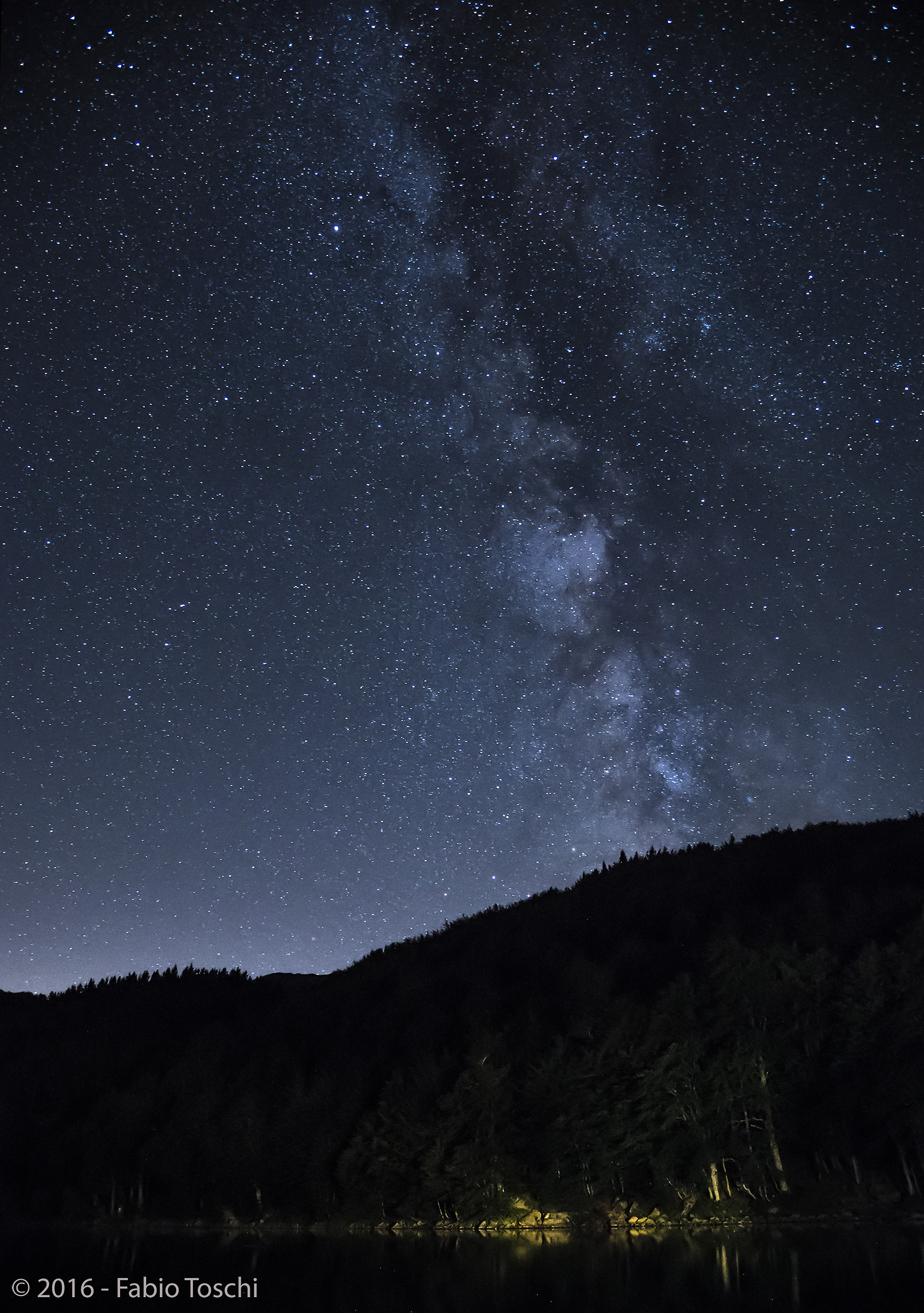 Via Lattea al Lago Santo