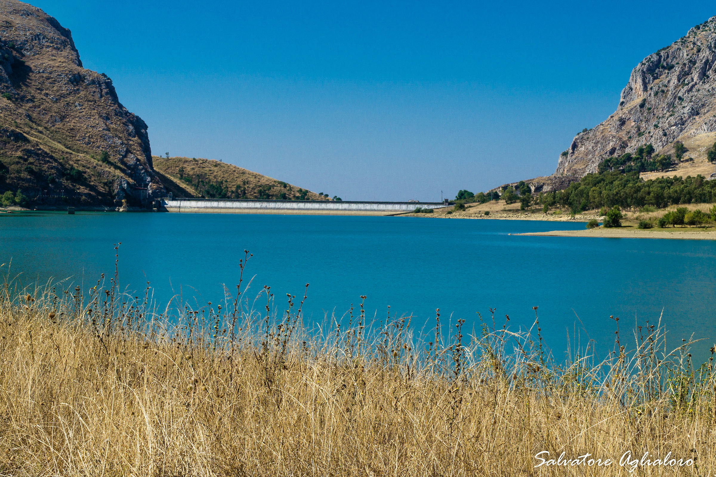 Lake of Piana degli Albanesi