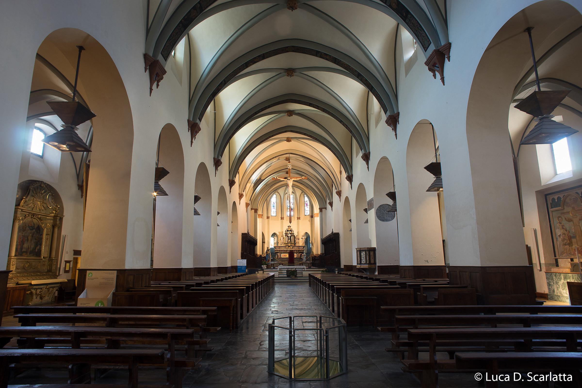 Cattedrale di Aosta, navata centrale