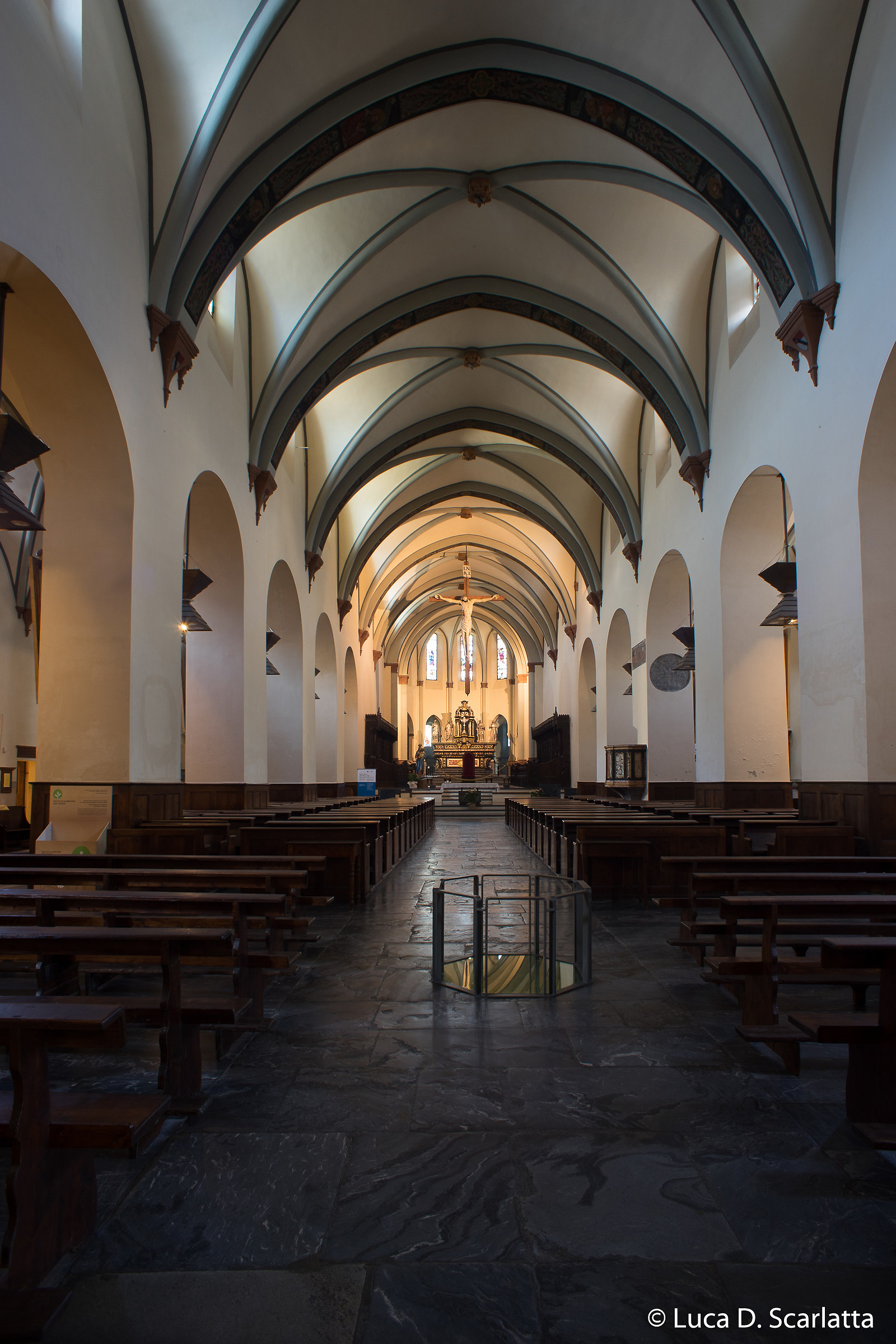 Cattedrale di Aosta, navata centrale
