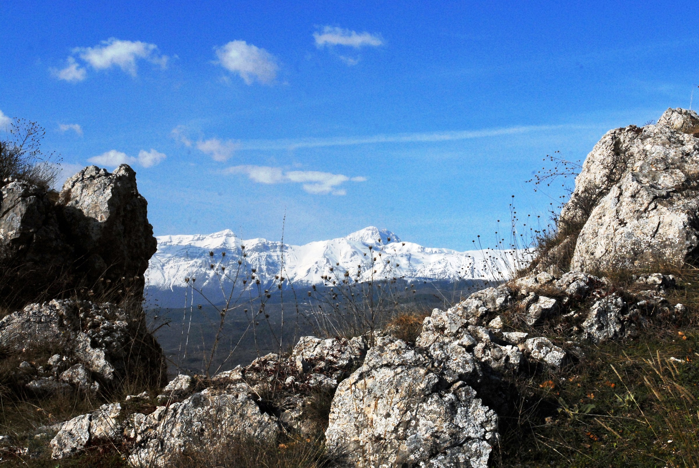 Il Gran Sasso incorniciato