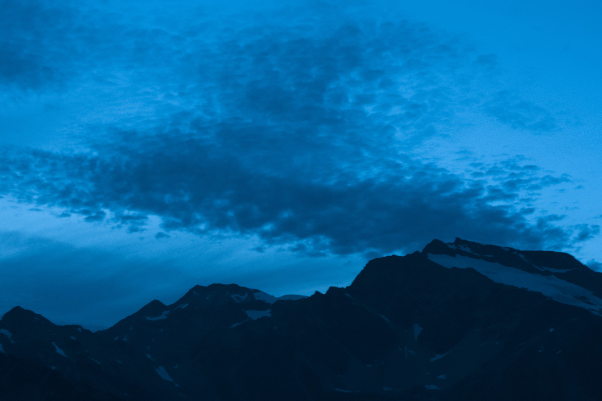 play of light at dusk