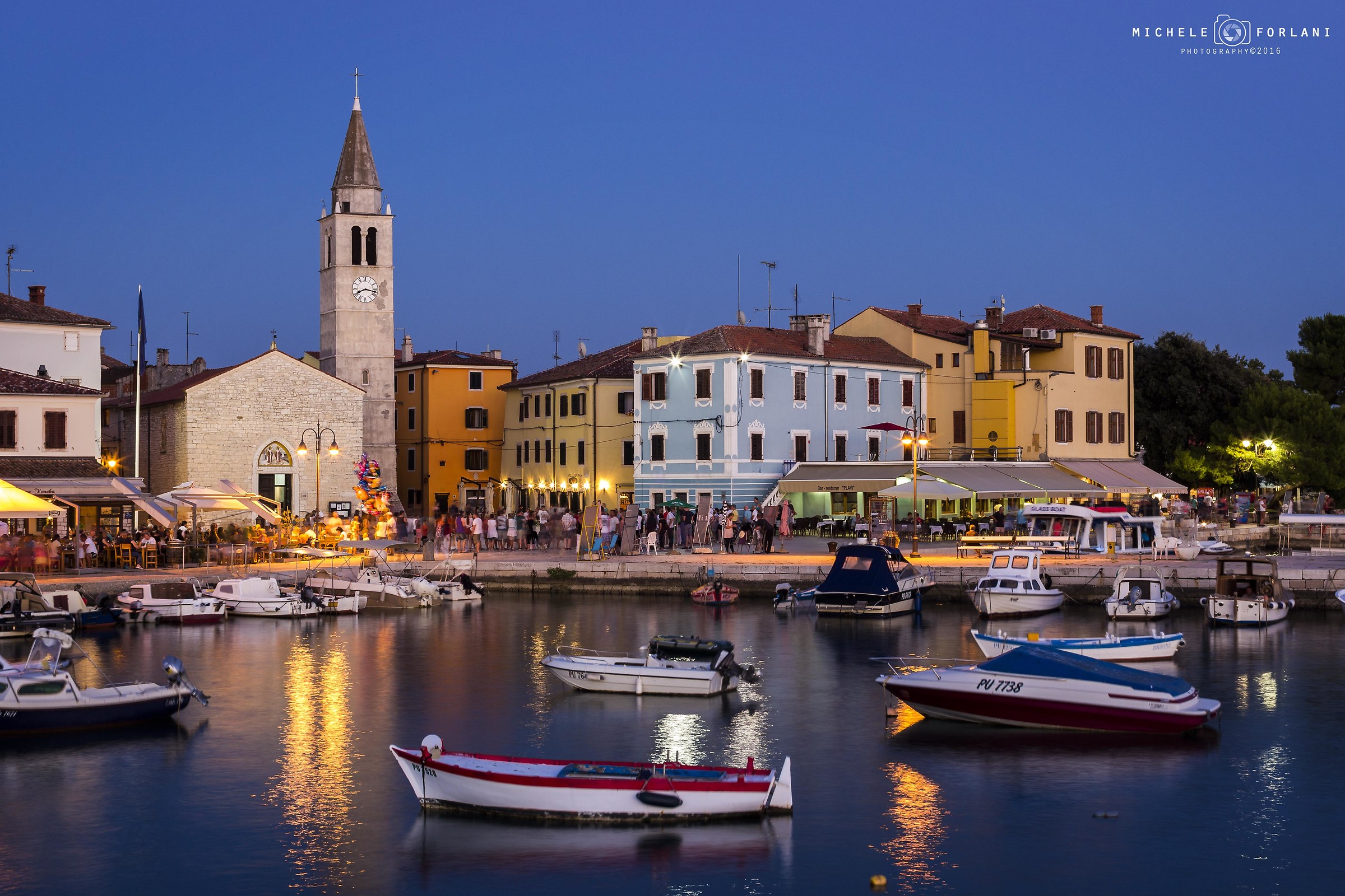 Ora blu a Fasana, Istria, Croazia