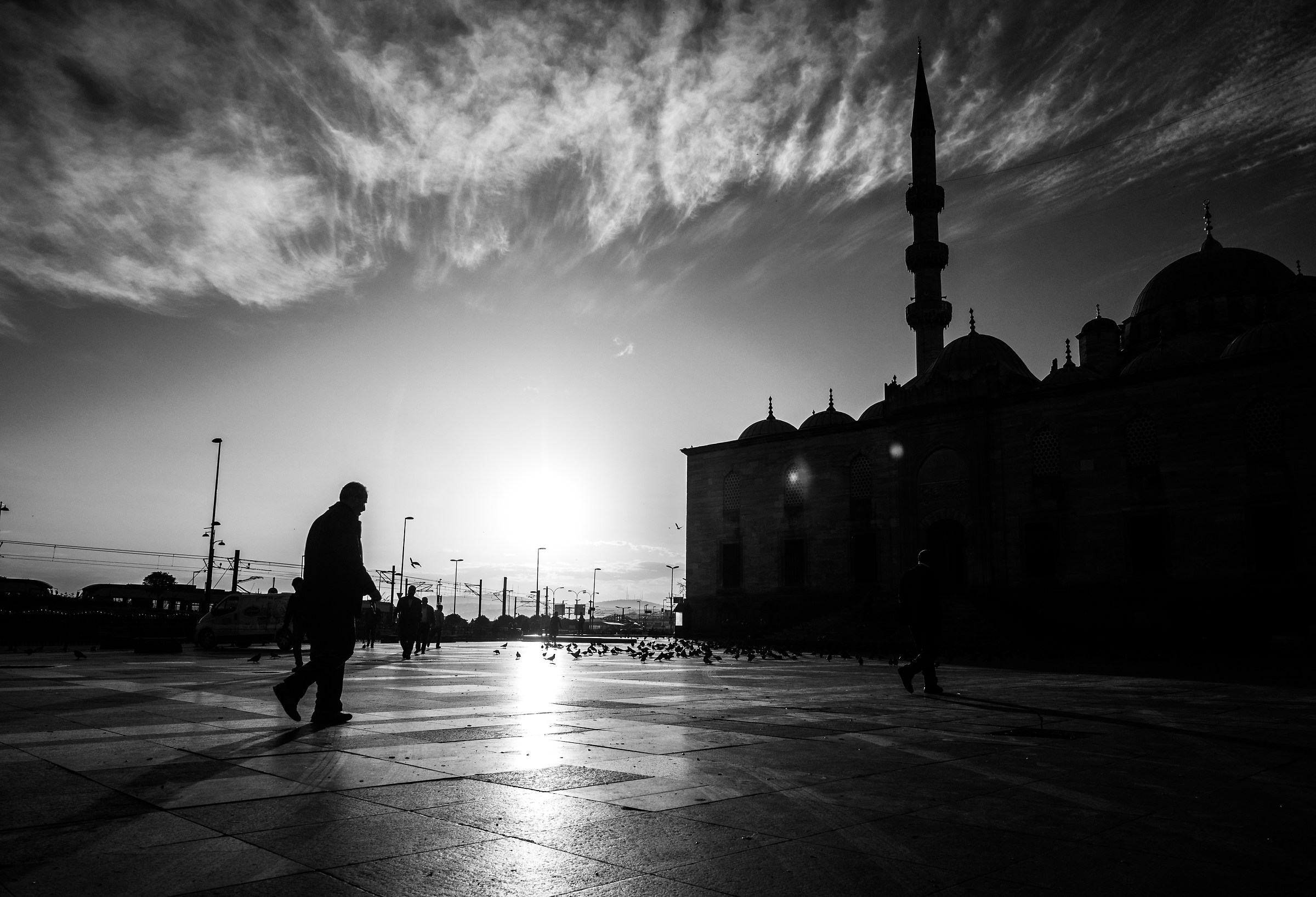 Istanbul just after sunrise