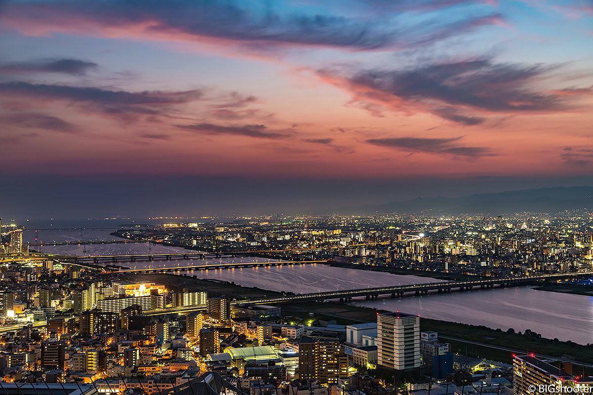Osaka - Verso la baia