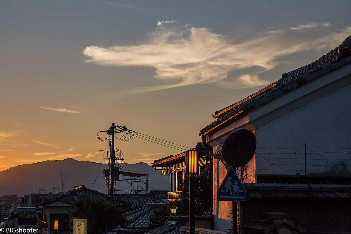 Sunrise in Kyoto