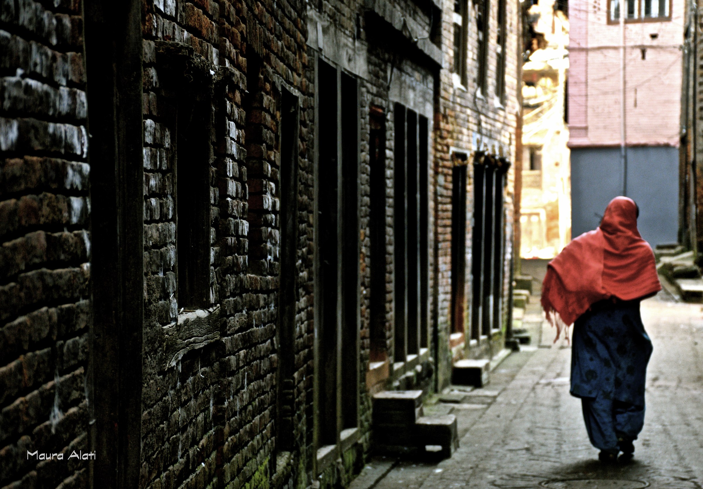 In the streets of Kathmandu