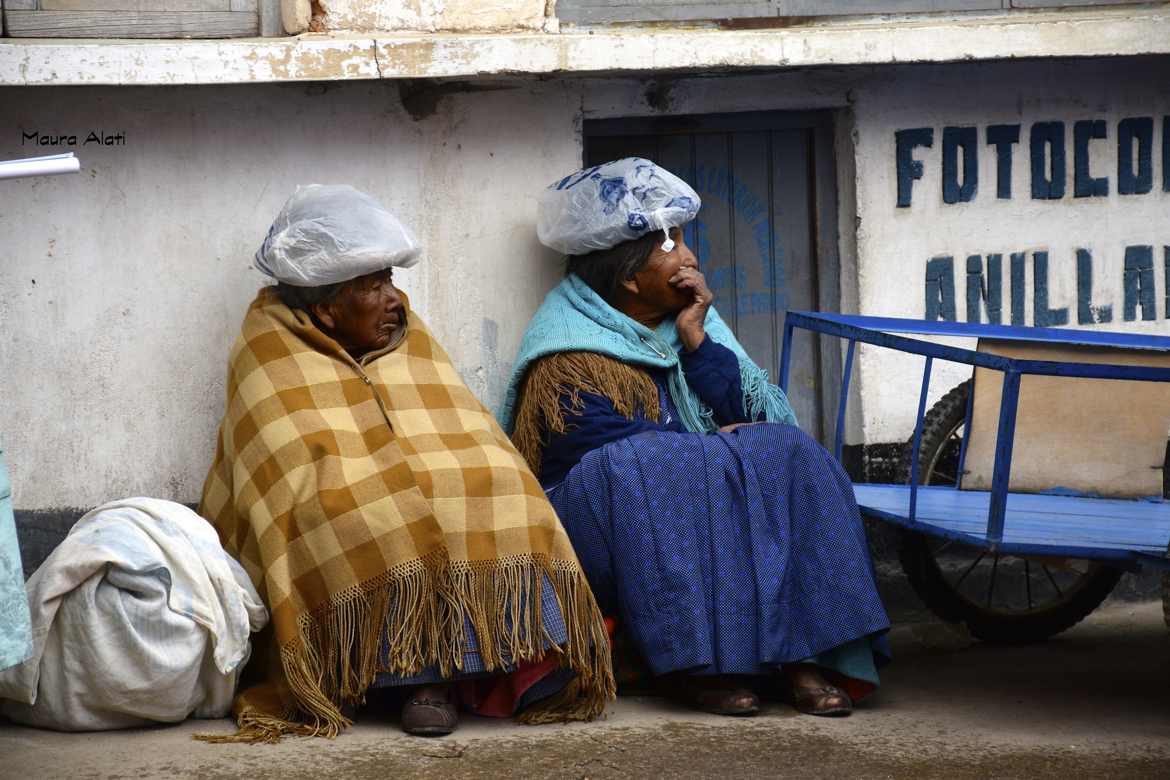 on Lake Titicaca market
