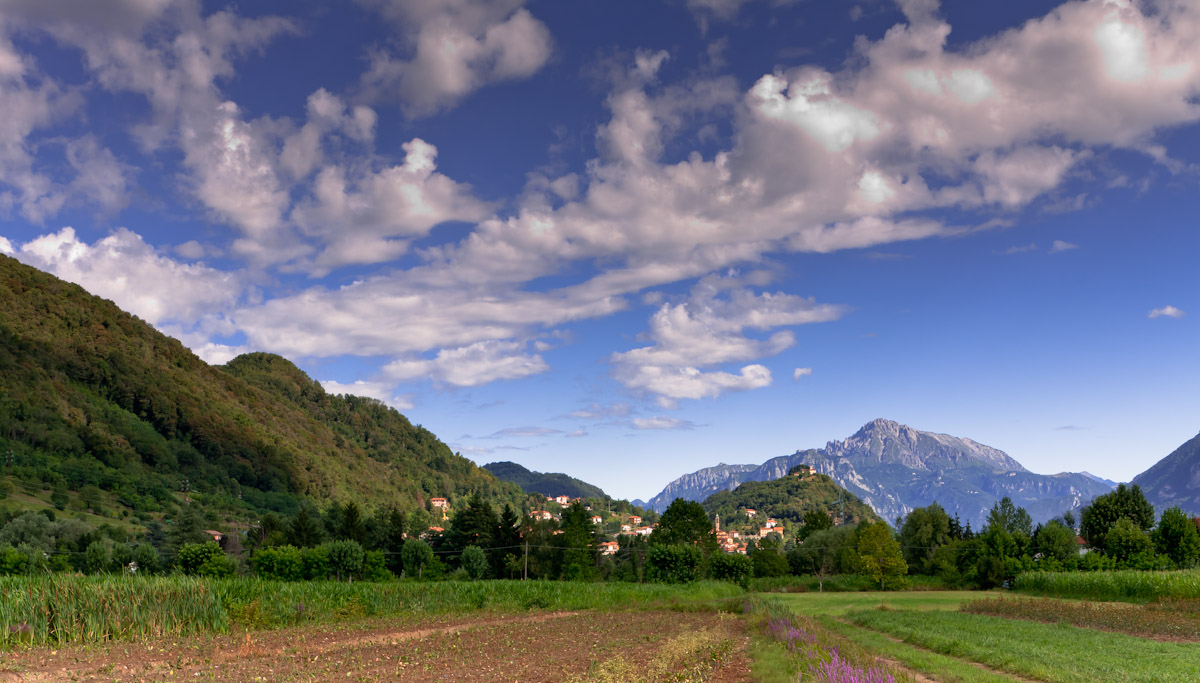 Nuvole sopra Brivio (Lc)