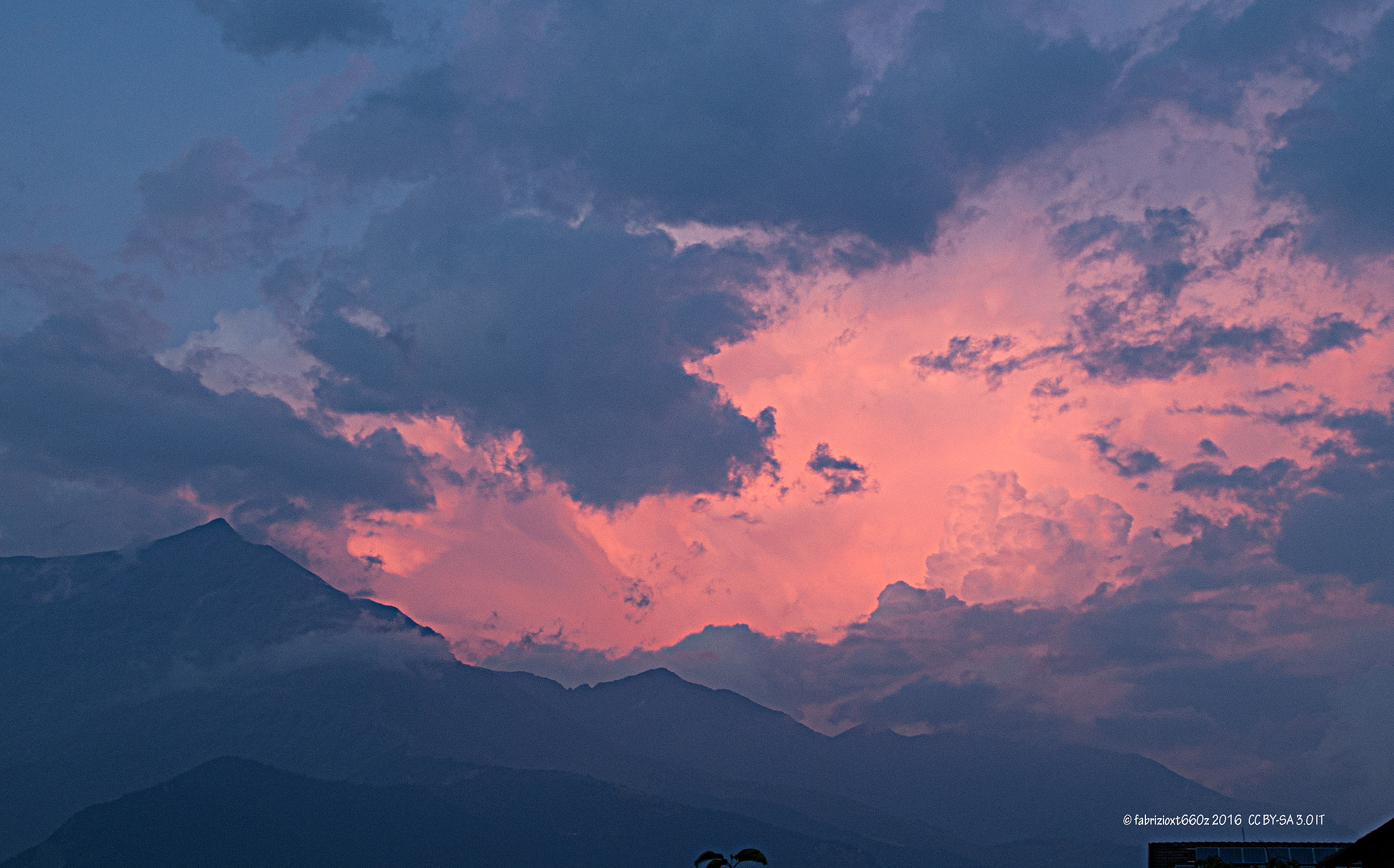 clouds in the valley ...