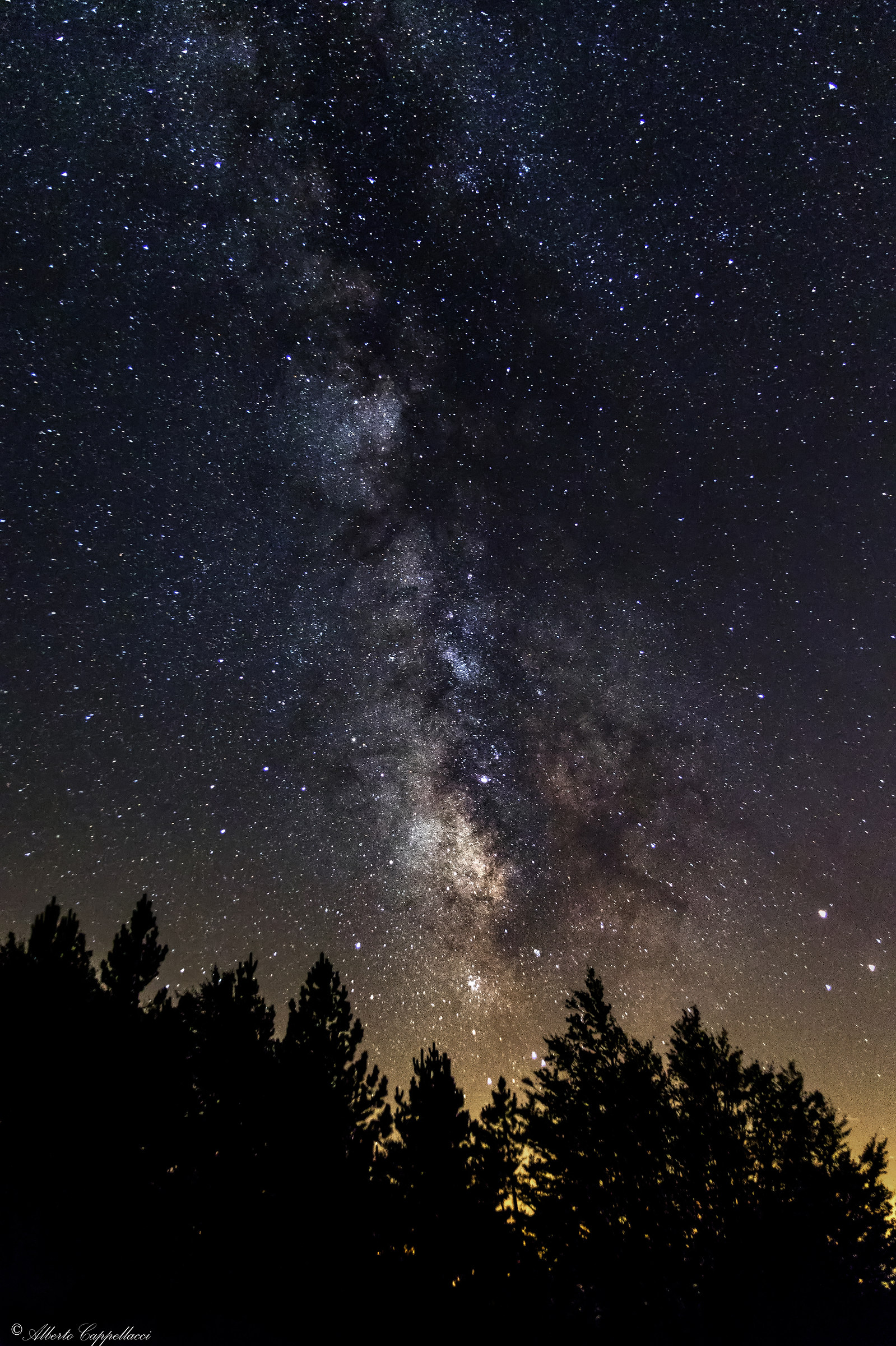 Milk way dalla  Sila