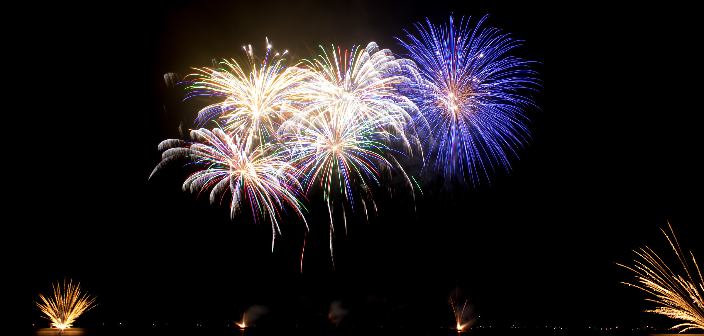 Fuochi d'artificio a Capodimonte