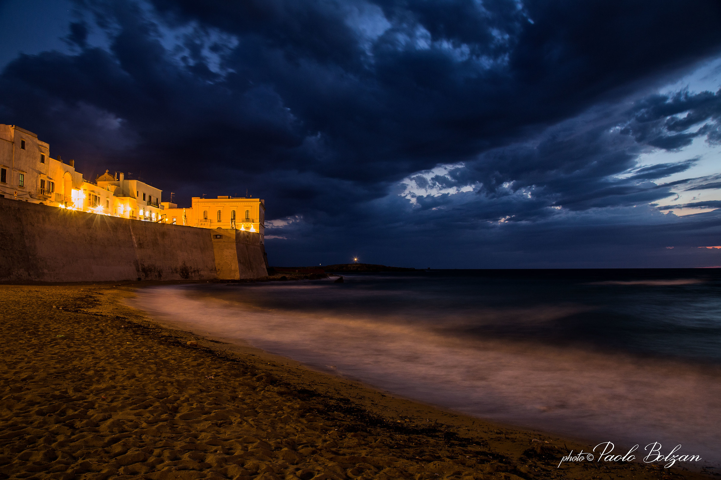 And in the background the lighthouse of St. Andrew